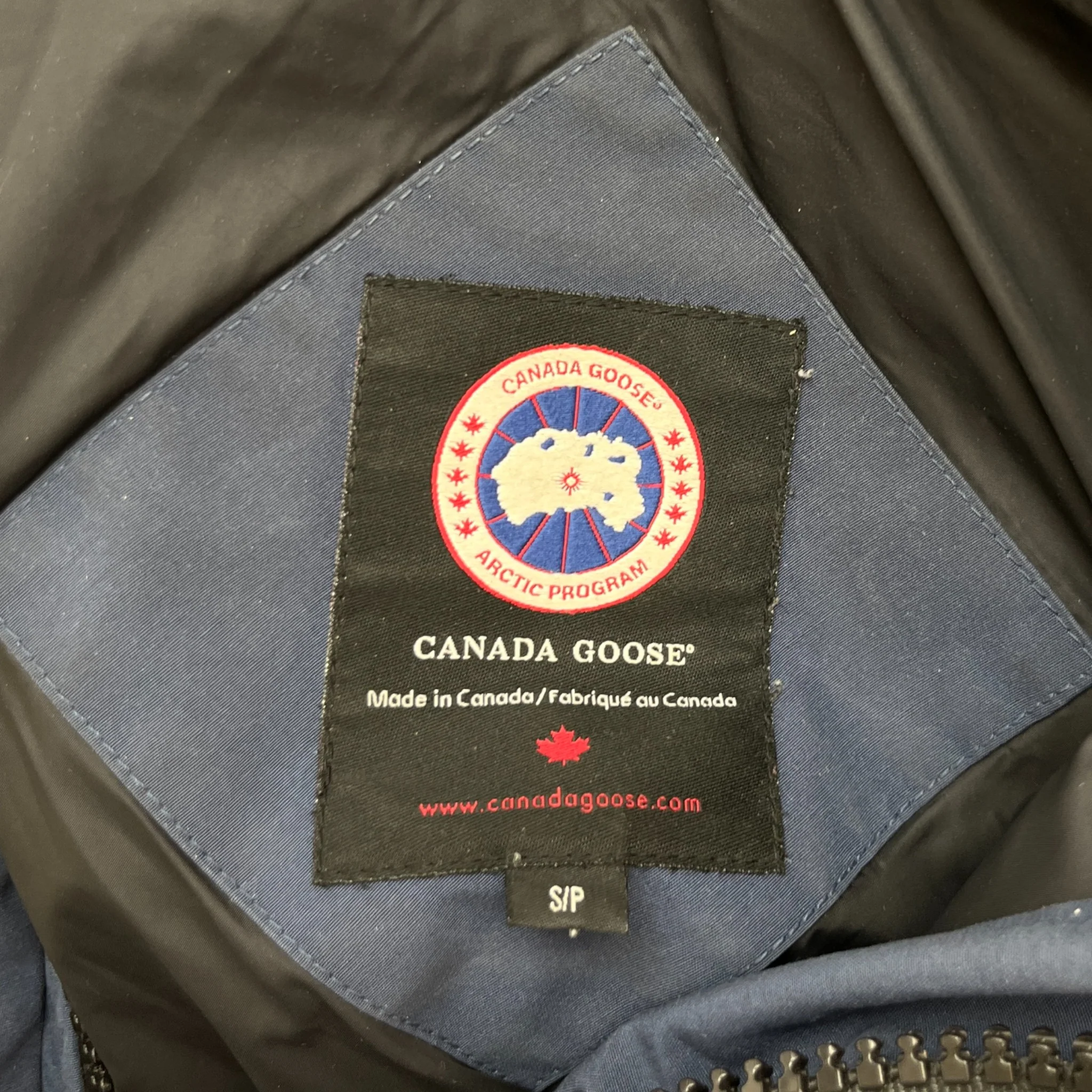 Women's Shelburne Parka Down Jacket Navy Size S - Image 7