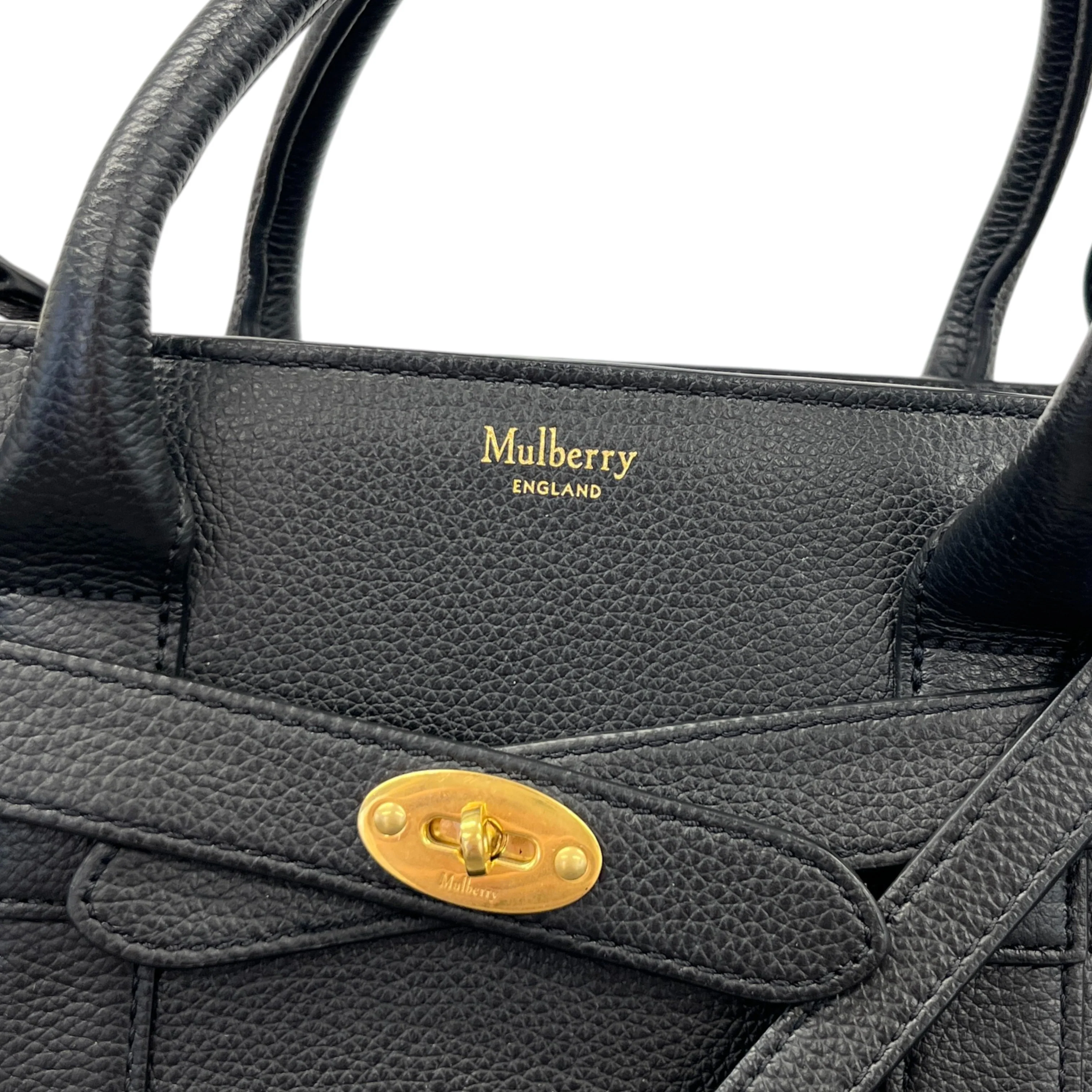 Women's Small Zipped Bayswater Bag Black - Image 11