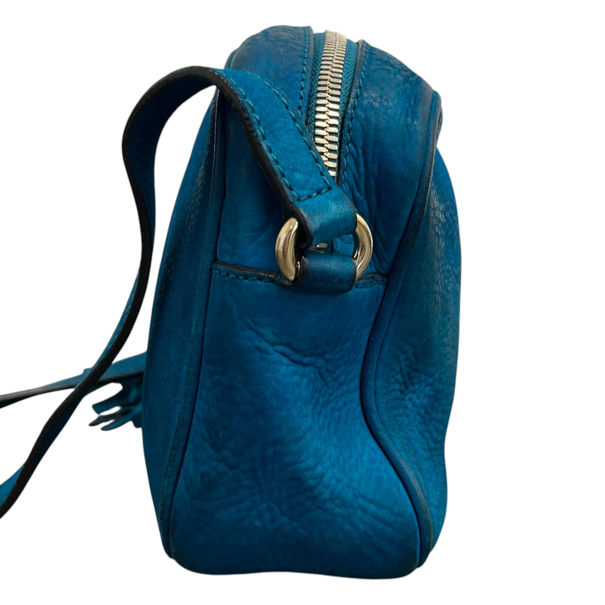 Women's Soho Disco Bag Blue - Image 6