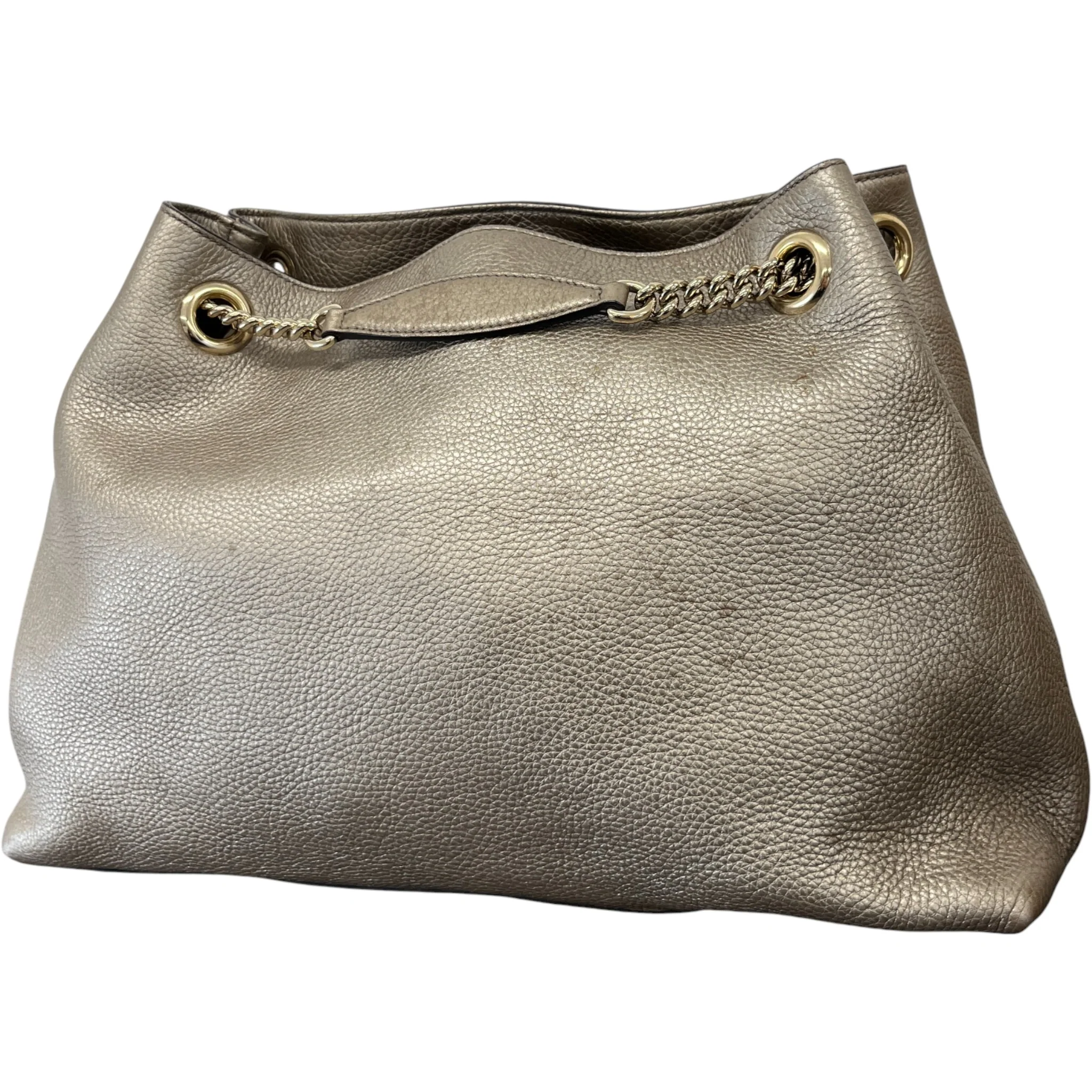 Women's Soho Tote Handbag Gold - Image 8