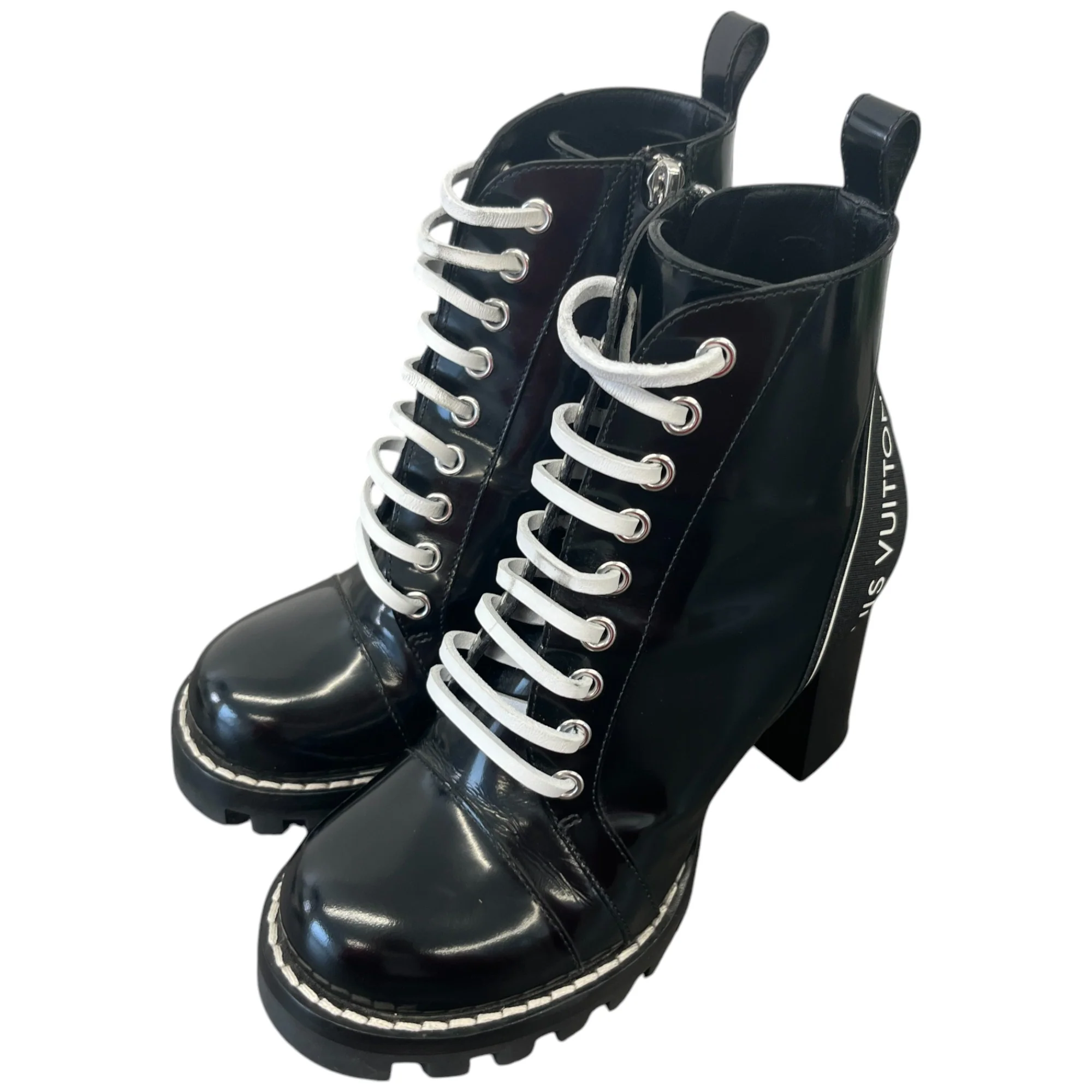 Women's Star Trail Boots Black Size EU 36 / UK 3 - Image 9