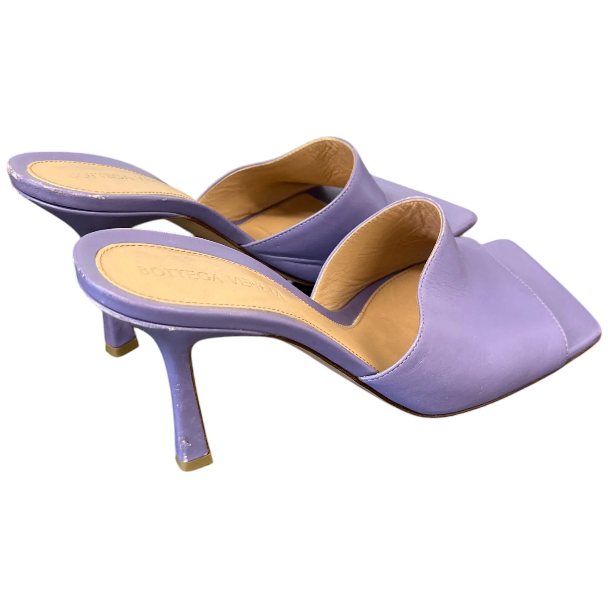 Women's Stretch Mule Heels Purple Size EU 38.5 / UK 5.5 - Image 8