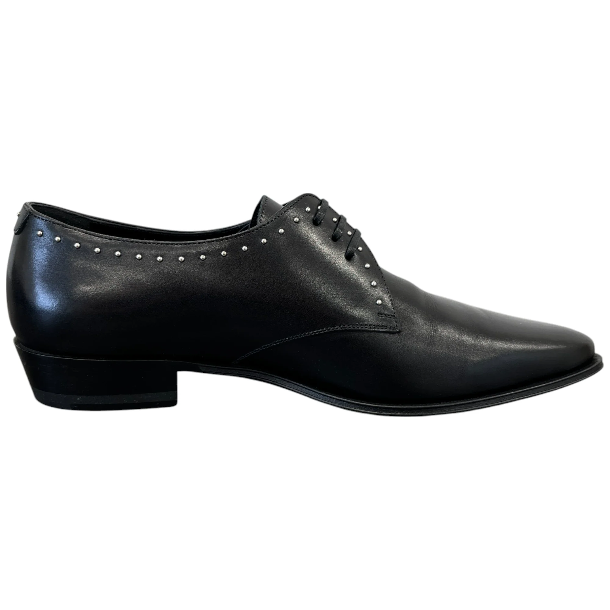 Women's Studded Derby Loafers Black Size EU 37.5 / UK 4.5 - Image 4