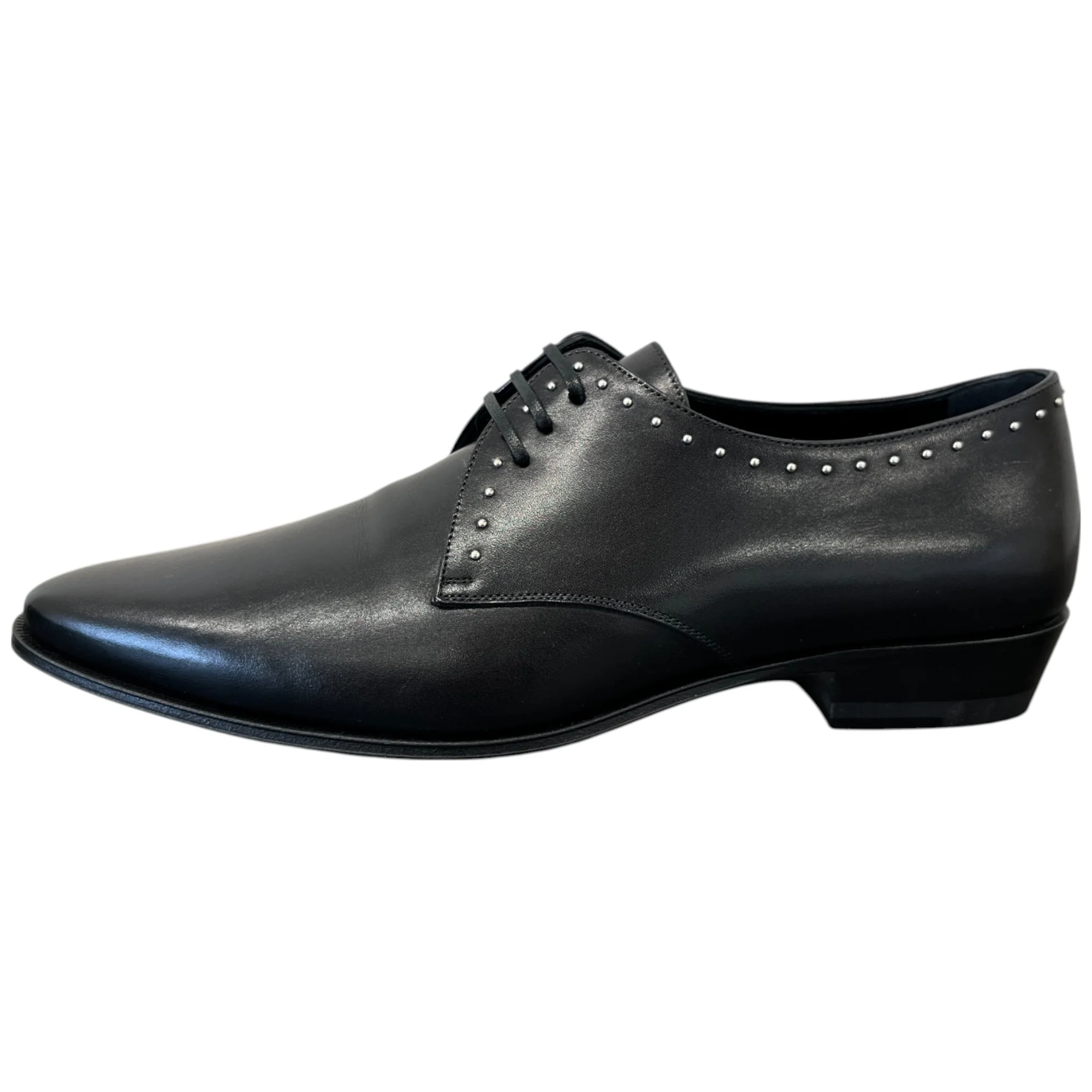 Women's Studded Derby Loafers Black Size EU 37.5 / UK 4.5 - Image 5