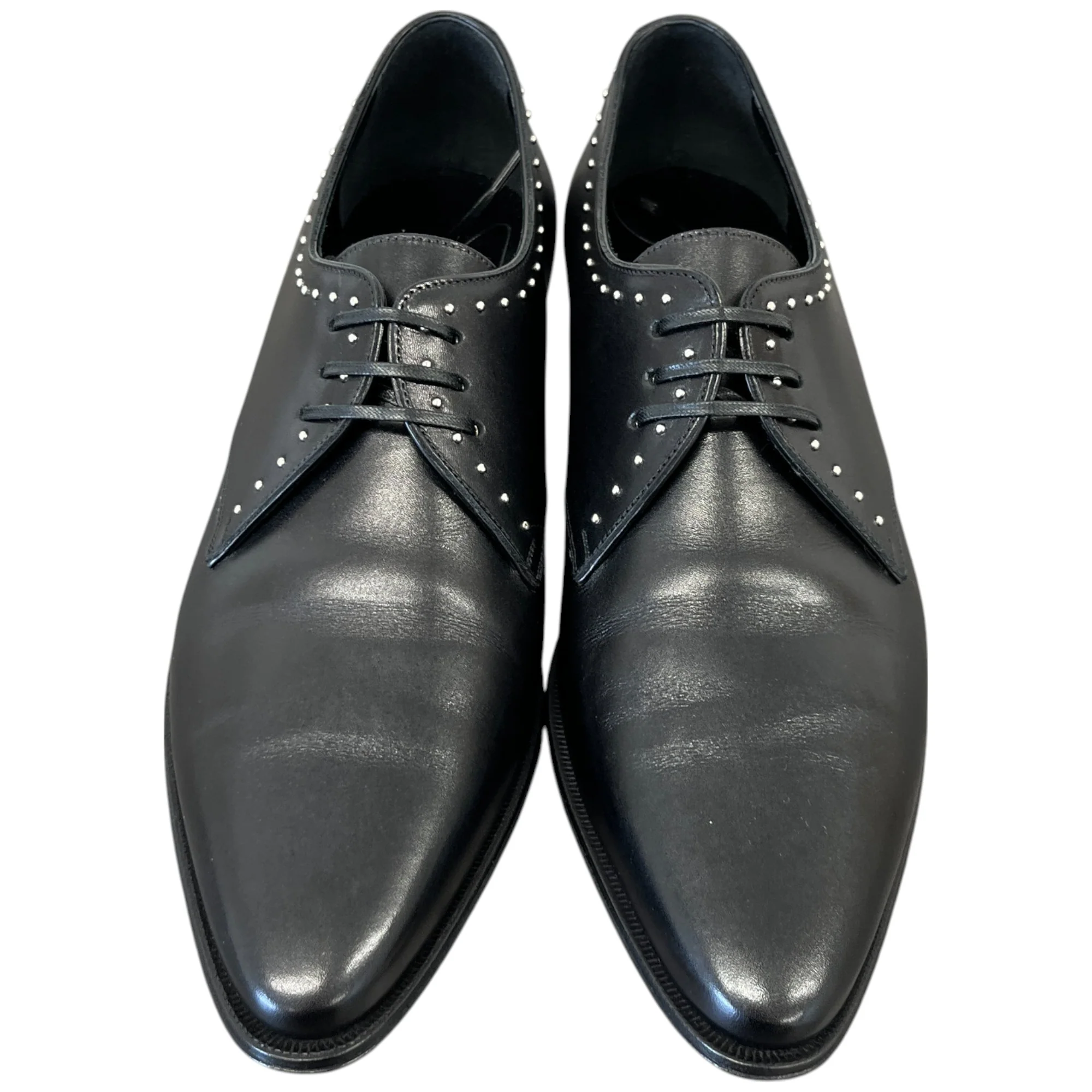 Women's Studded Derby Loafers Black Size EU 37.5 / UK 4.5 - Image 6