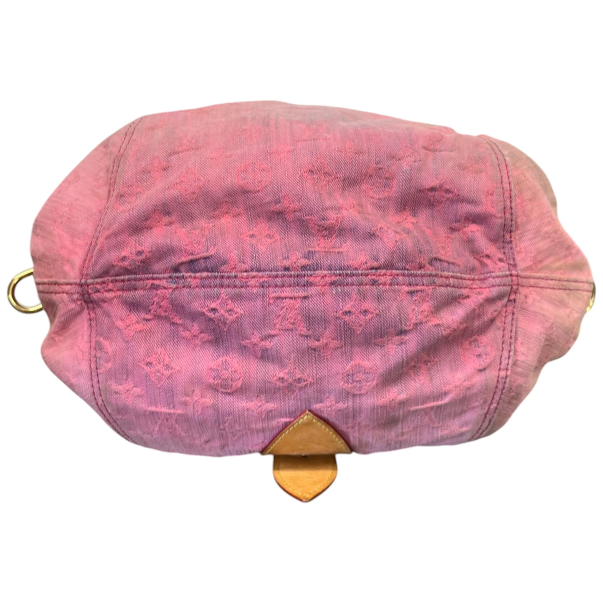 Women's Sunshine Denim Monogram Bag Pink - Image 10