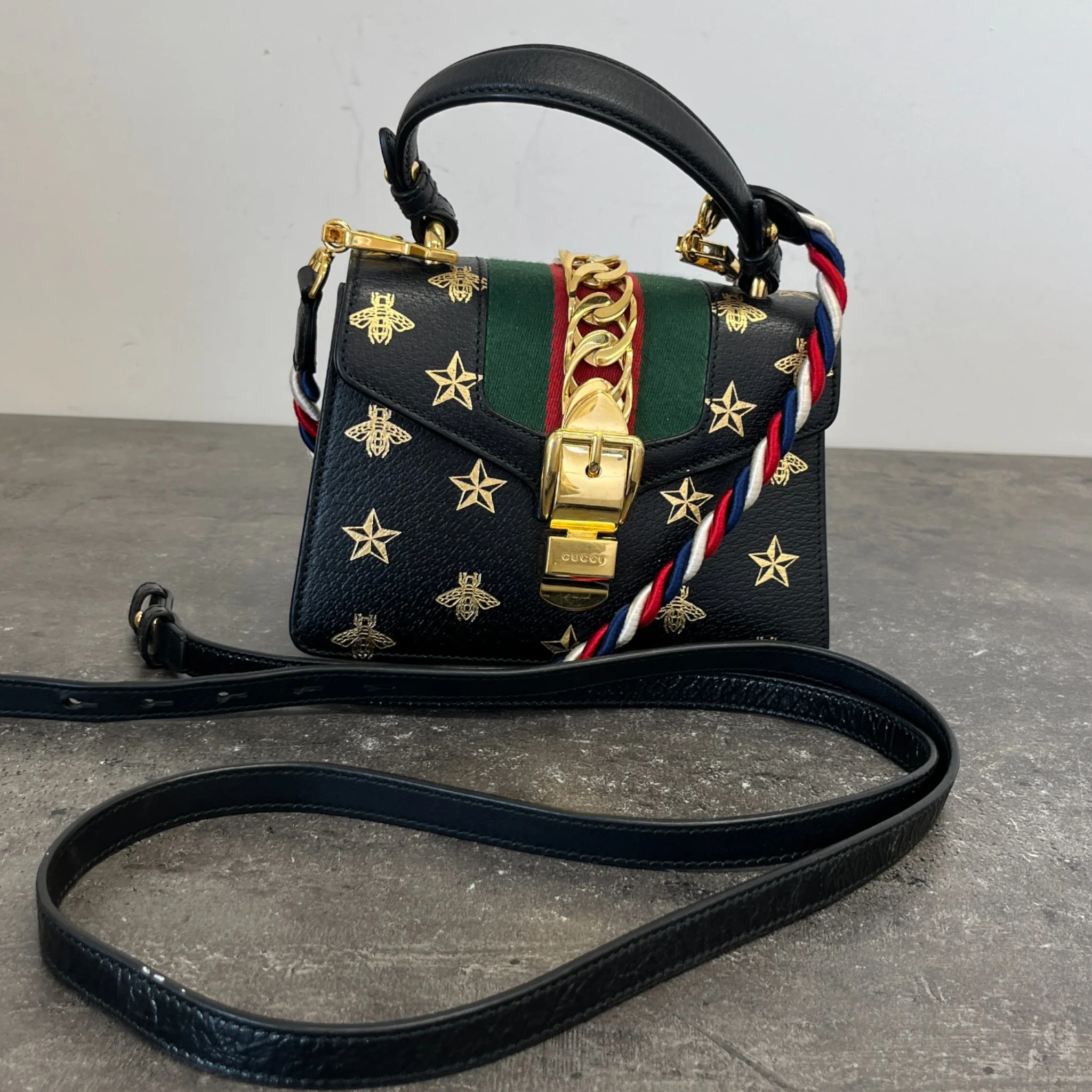 Women's Sylvie Small Bag Black - Image 13
