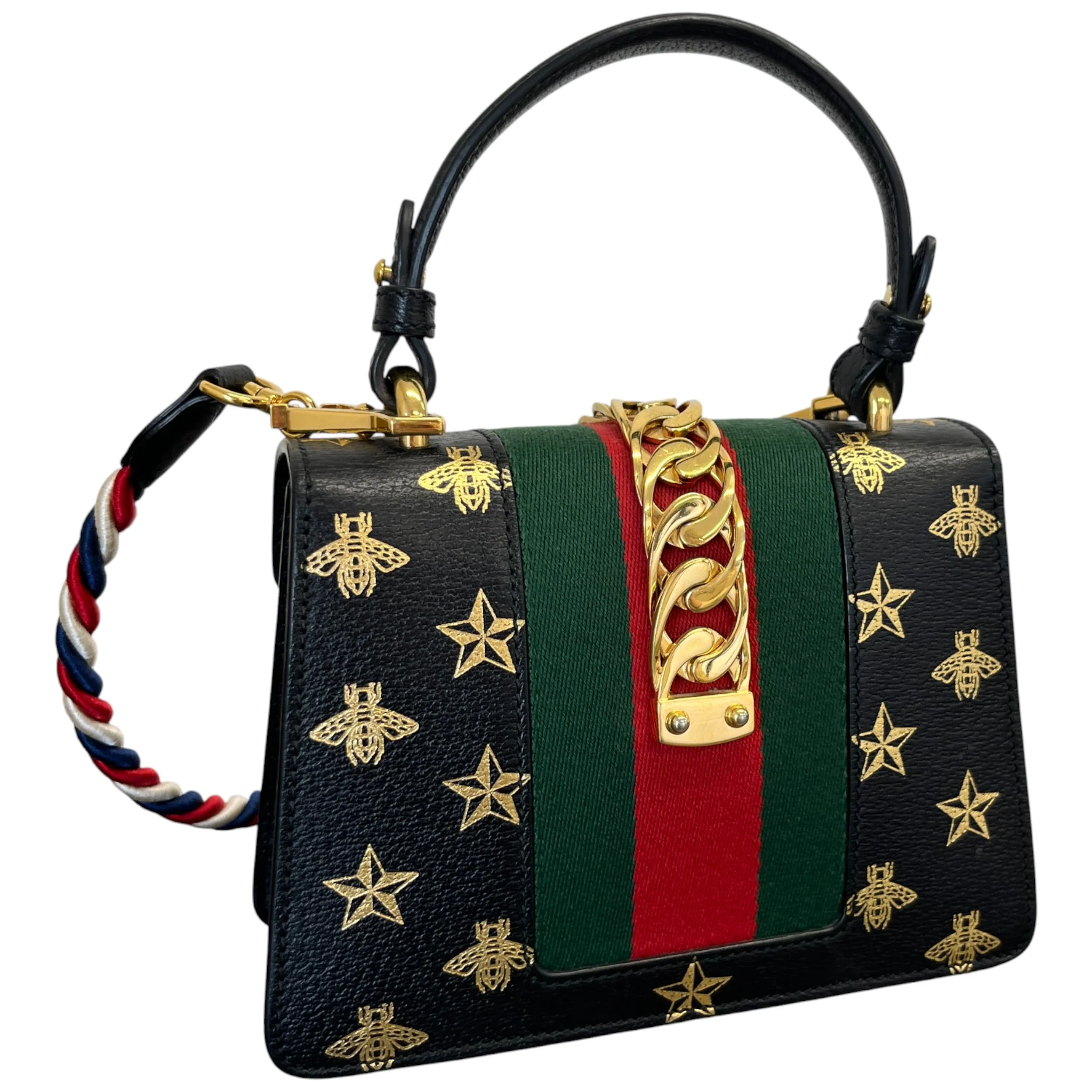 Women's Sylvie Small Bag Black - Image 7