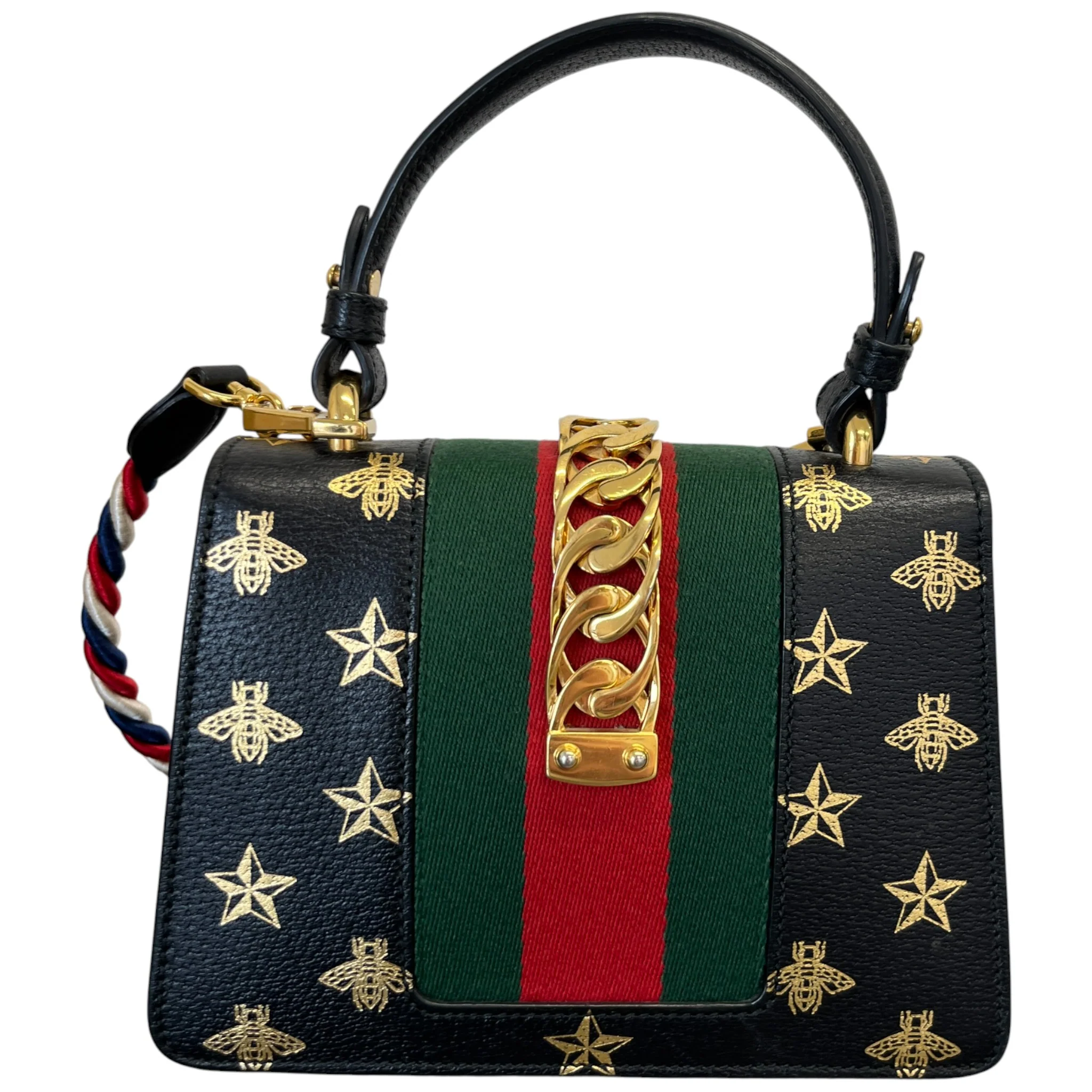 Women's Sylvie Small Bag Black - Image 8