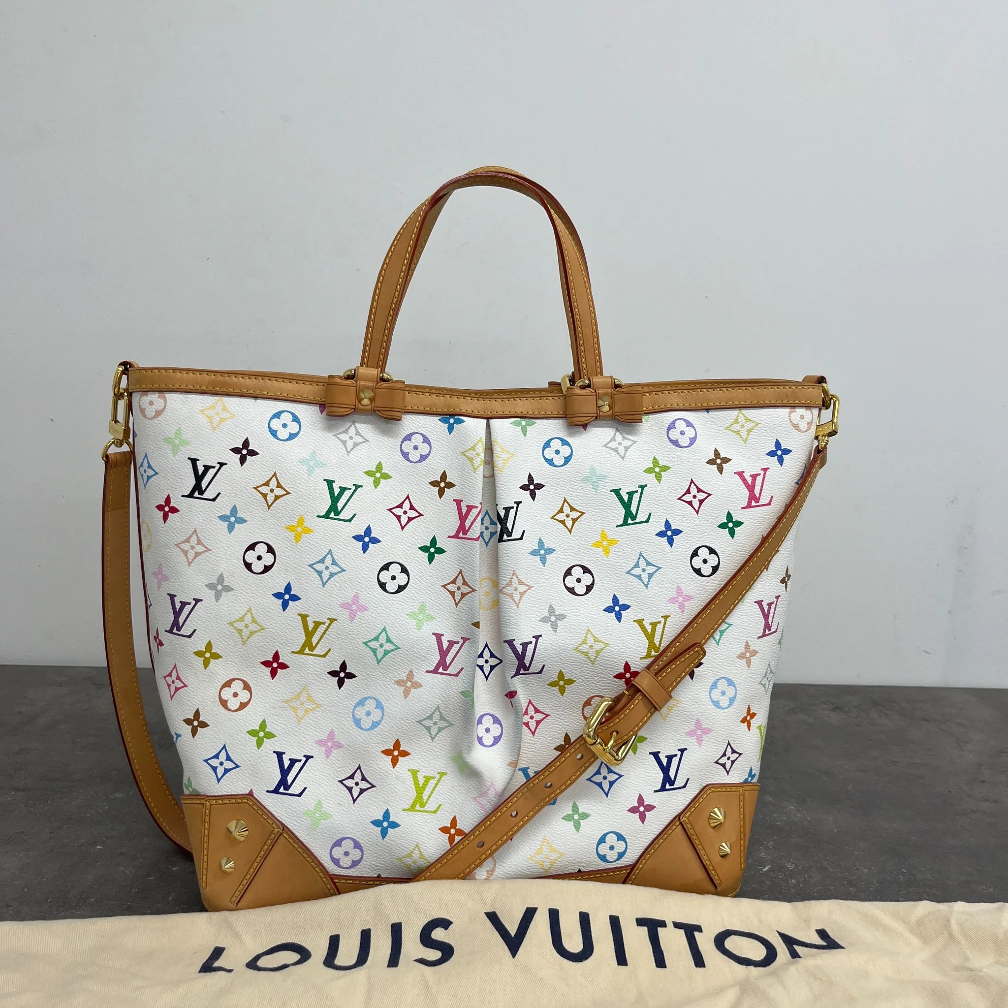 Women's Takashi Murakami Sharleen Gm Bag White - Image 13