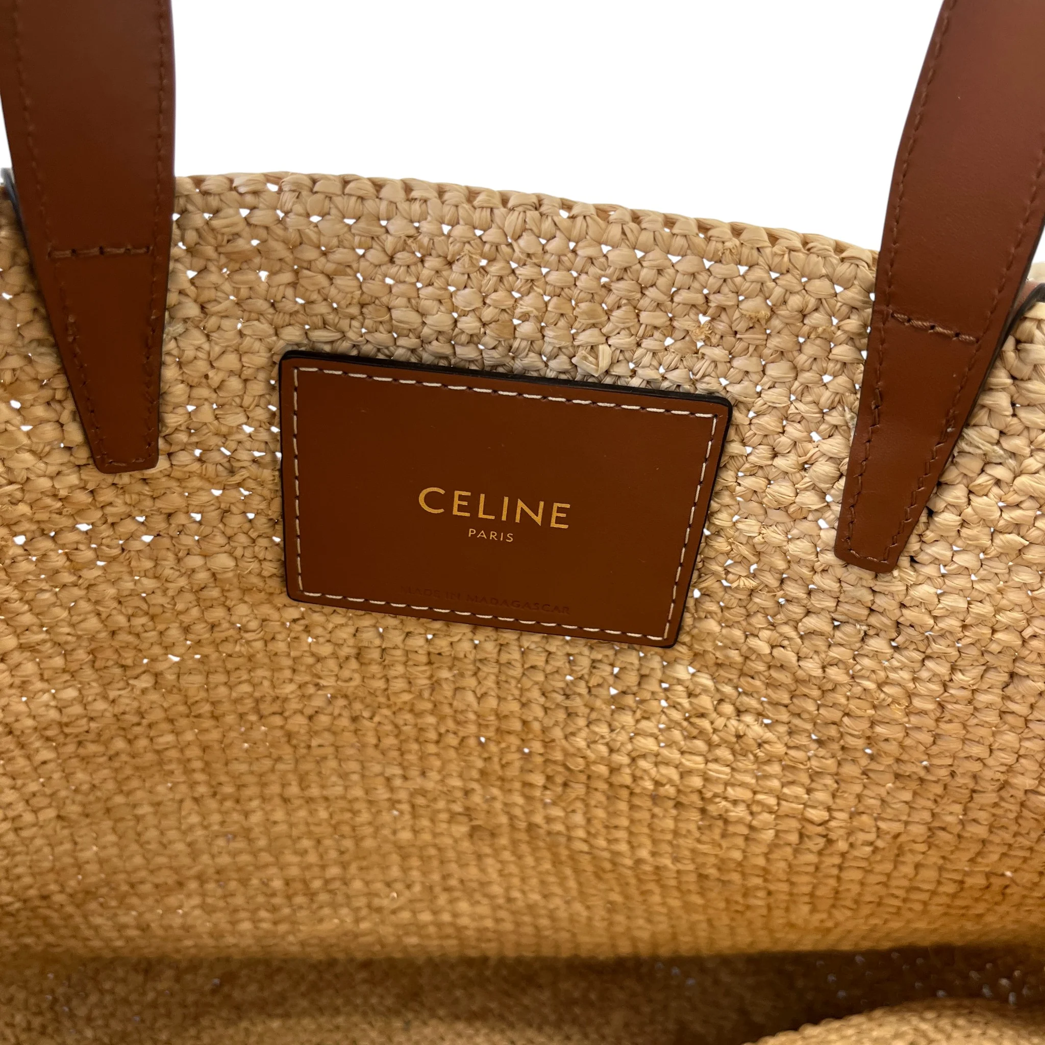 Women's Teen Supple Raffia Bag Beige - Image 11
