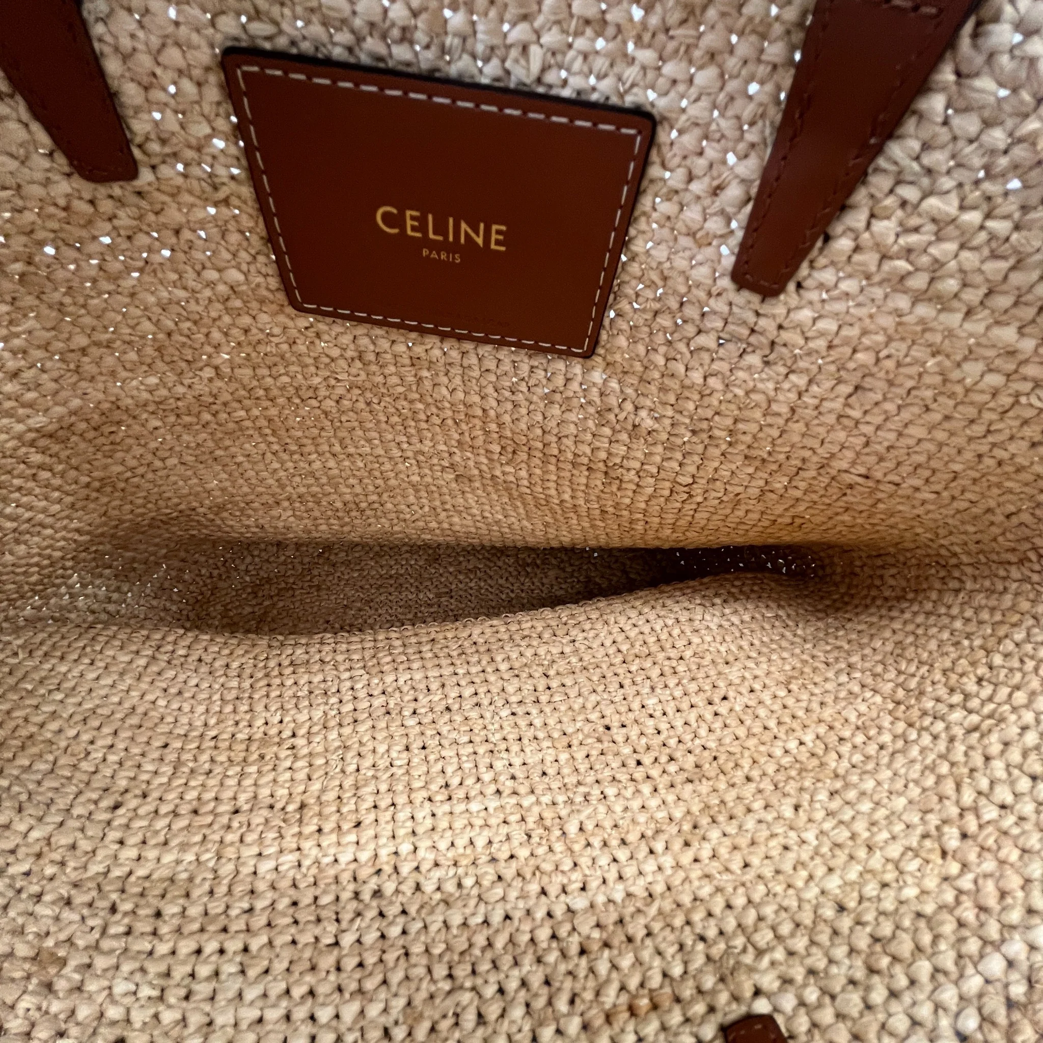 Women's Teen Supple Raffia Bag Beige - Image 12