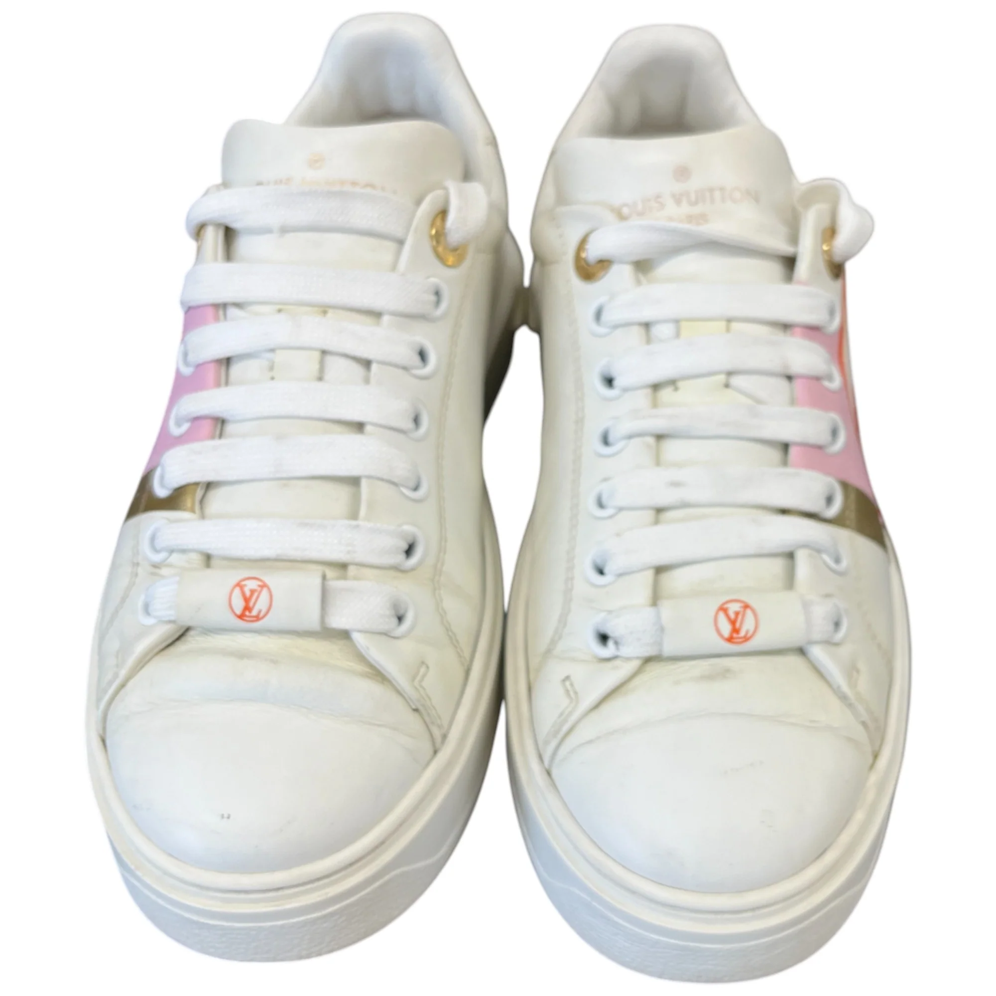 Women's Time Out Low Trainers White Size EU 36 / UK 3 - Image 6