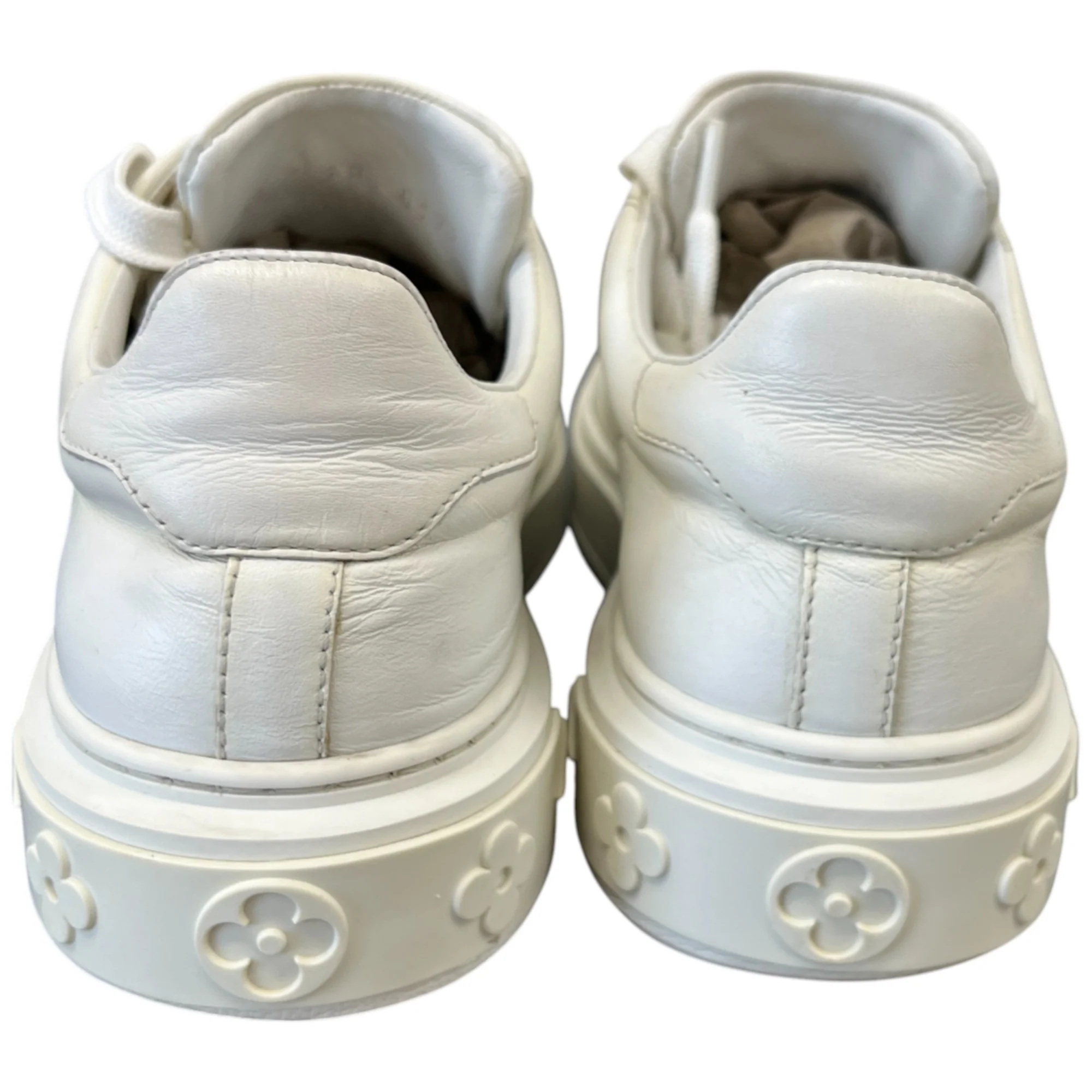 Women's Time Out Low Trainers White Size EU 36 / UK 3 - Image 7