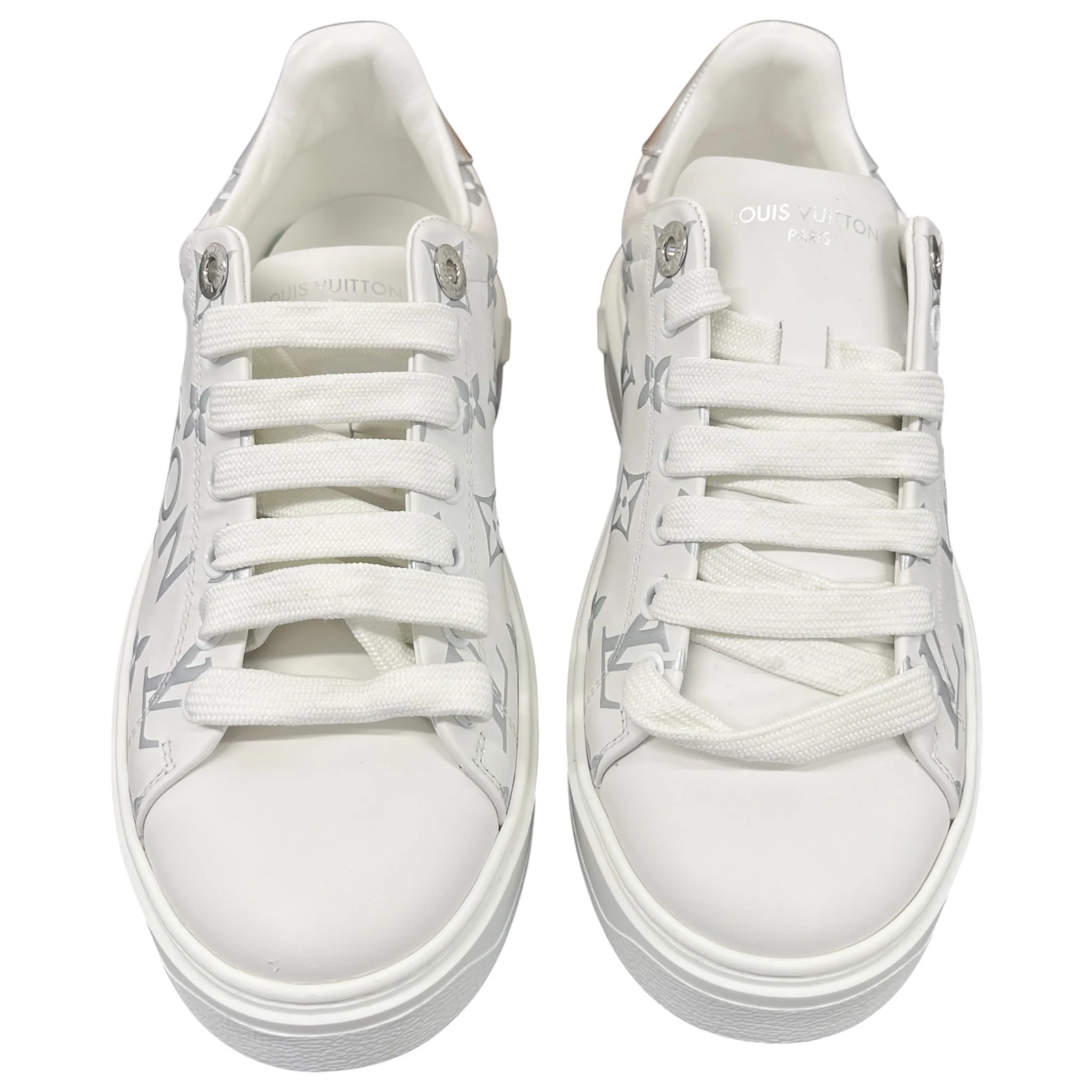 Women's Time Out Low Trainers White Size EU 36 / UK 3 - Image 6