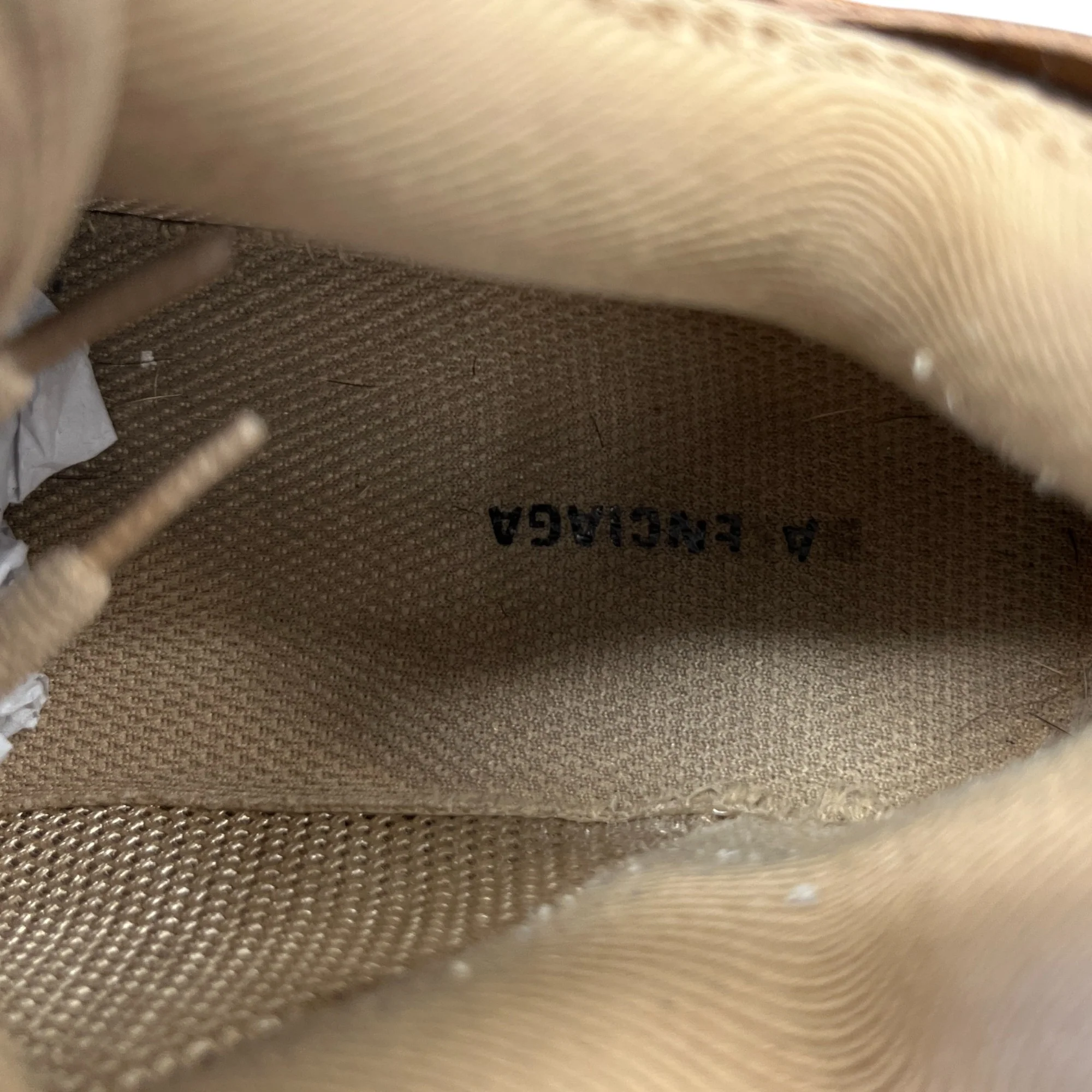 Women's Tracks Low Trainers Beige Size EU 35 / UK 2 - Image 14