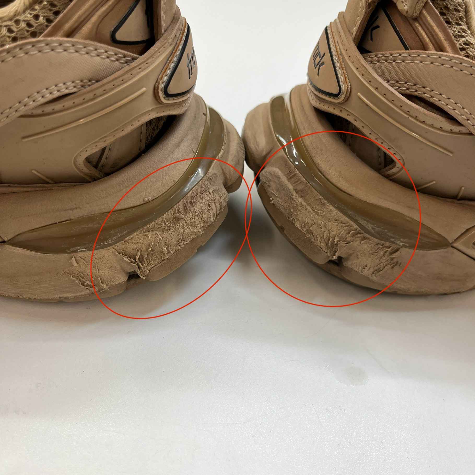 Women's Tracks Low Trainers Beige Size EU 35 / UK 2 - Image 16