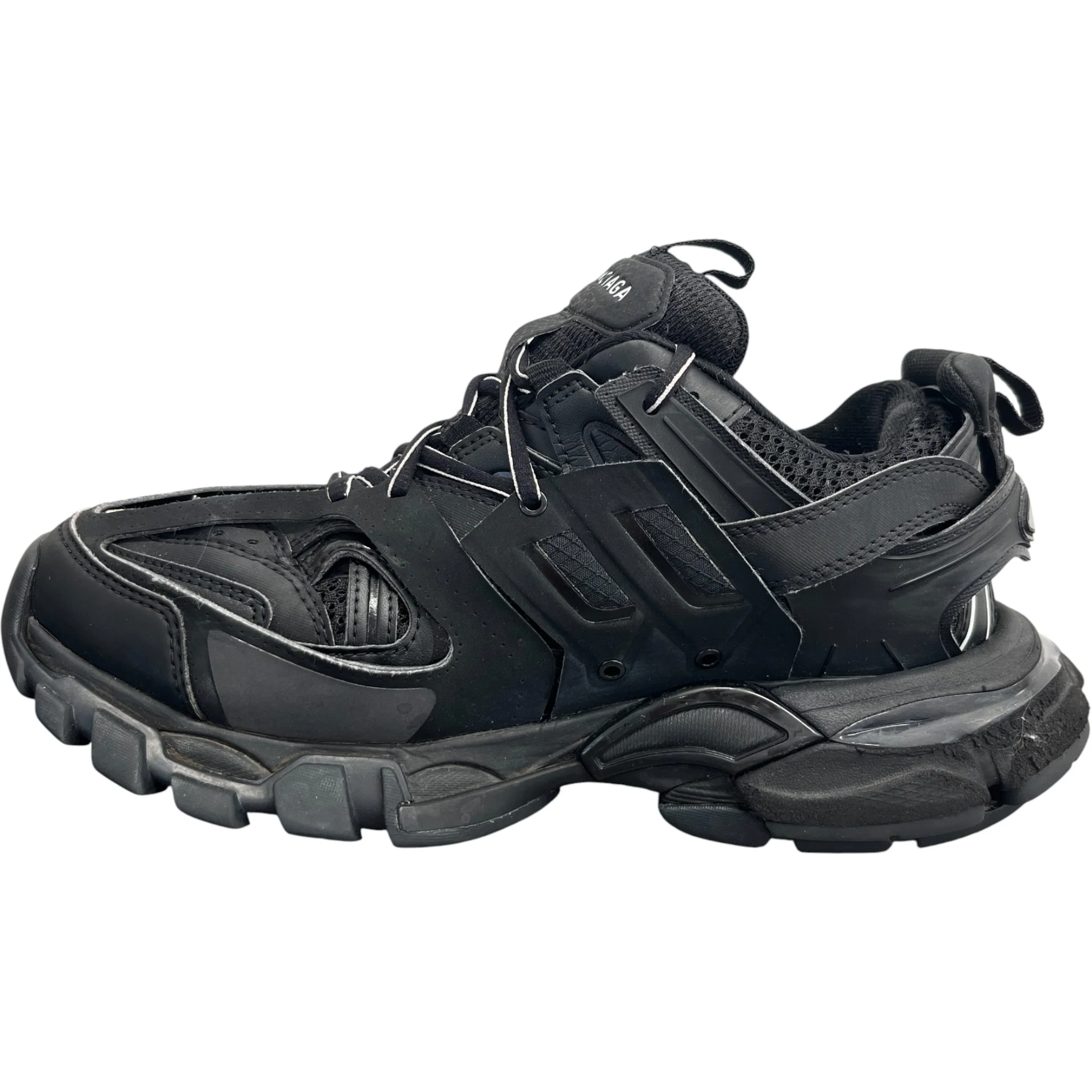 Women's Tracks Low Trainers Black Size EU 38 / UK 5 - Image 5