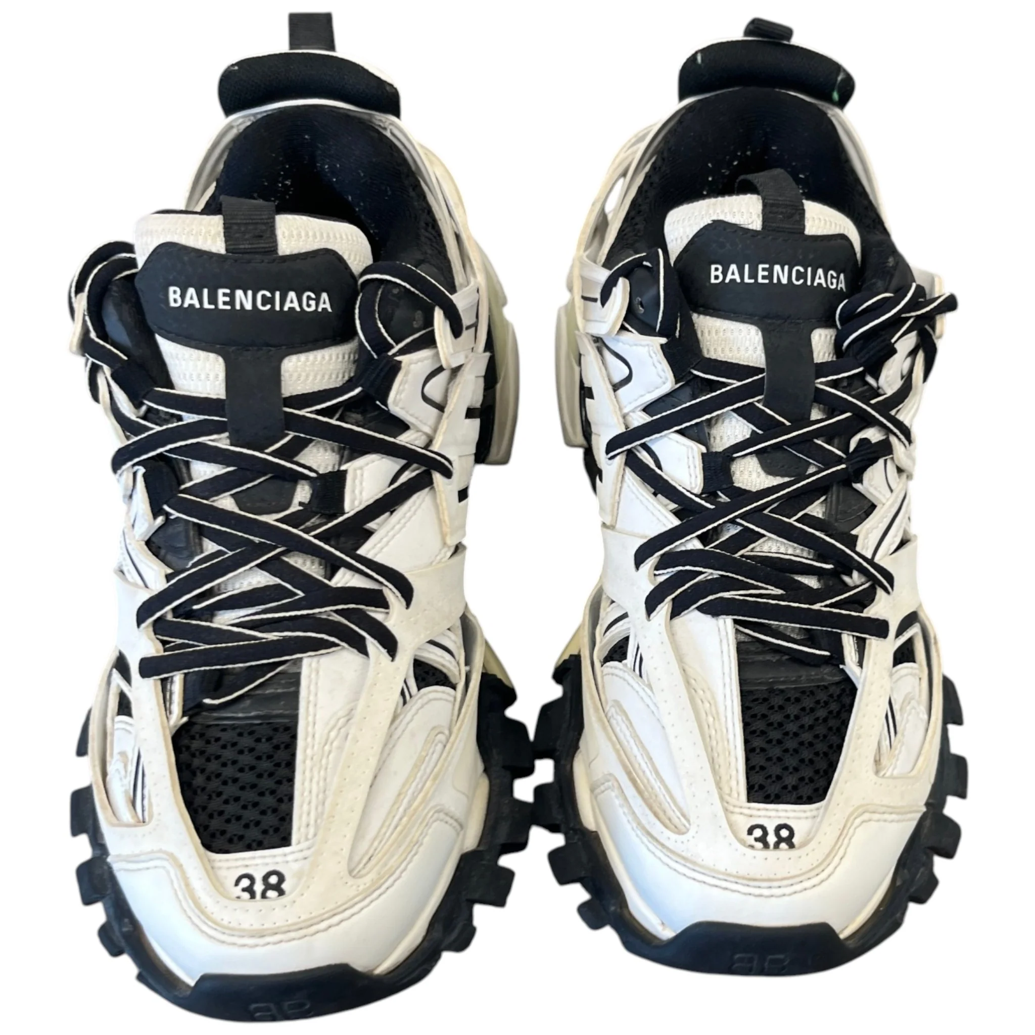 Women's Tracks Low Trainers White Size EU 38 / UK 5 - Image 6