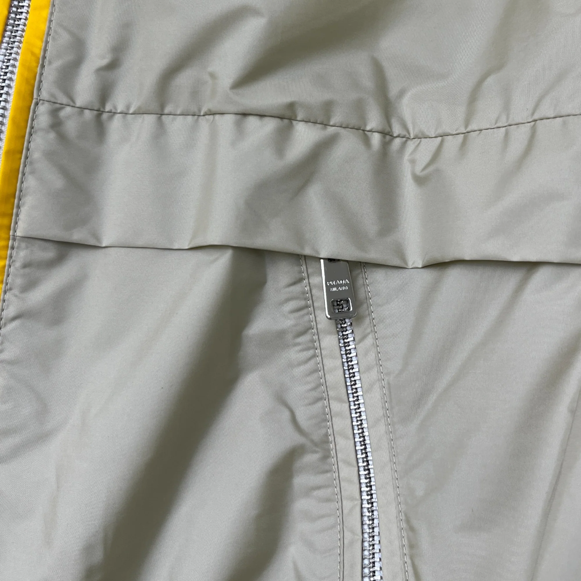 Women's Trench Zip Up Jacket Beige Size IT 38 / UK 6 - Image 8