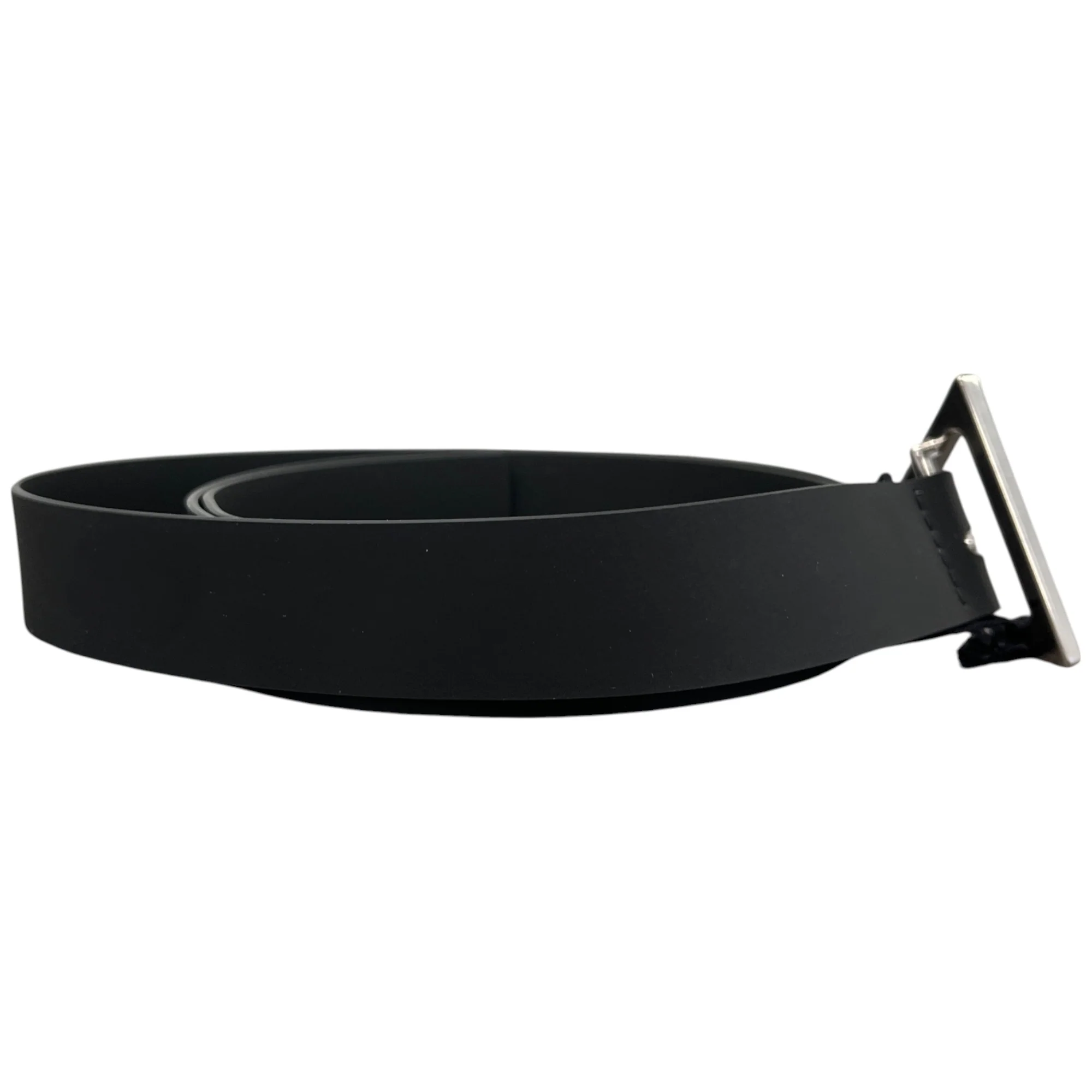 Women's Triangle Buckle Belt Black Size 90CM / UK 12 - Image 4
