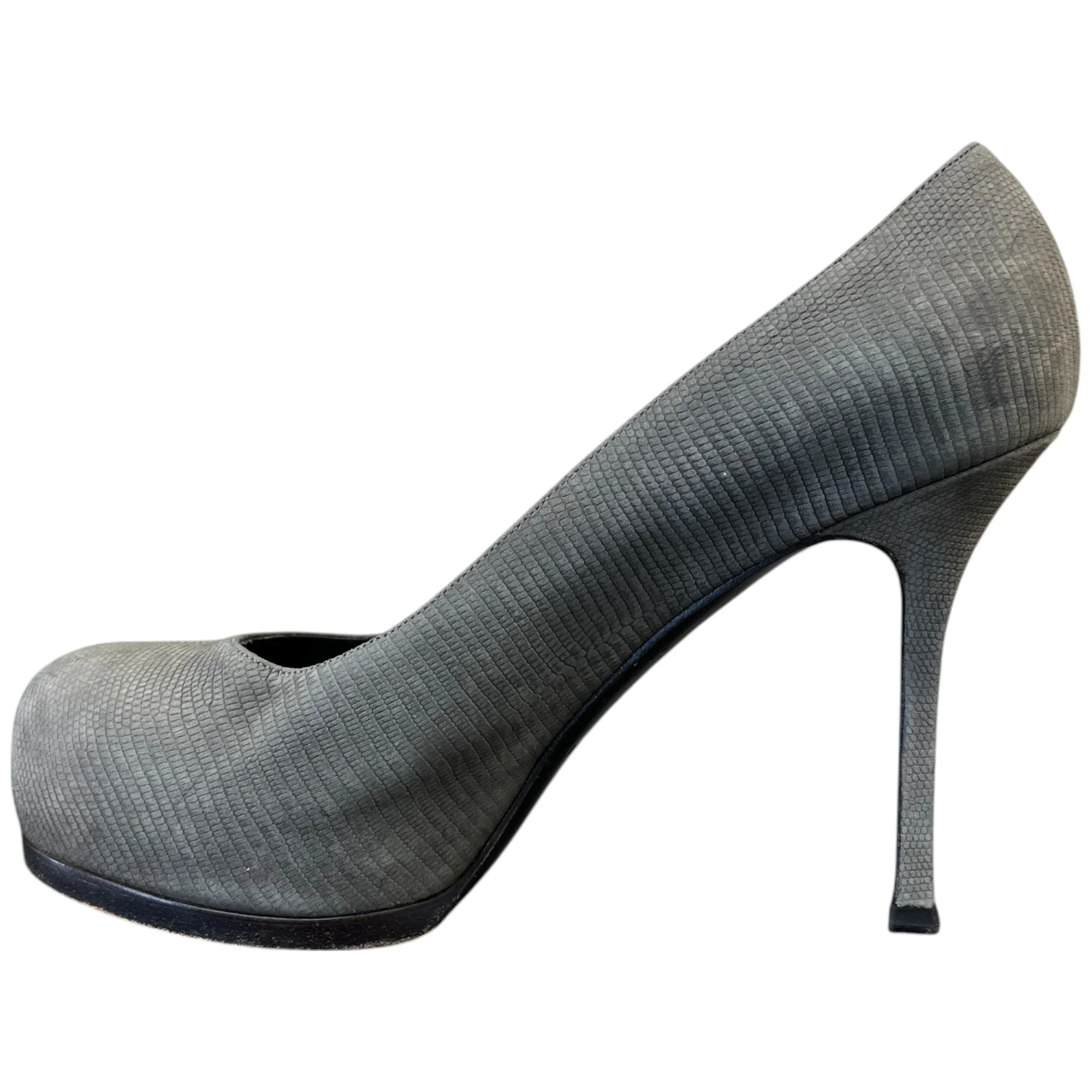 Women's Tribtoo Heels Grey Size EU 38 / UK 5 - Image 2