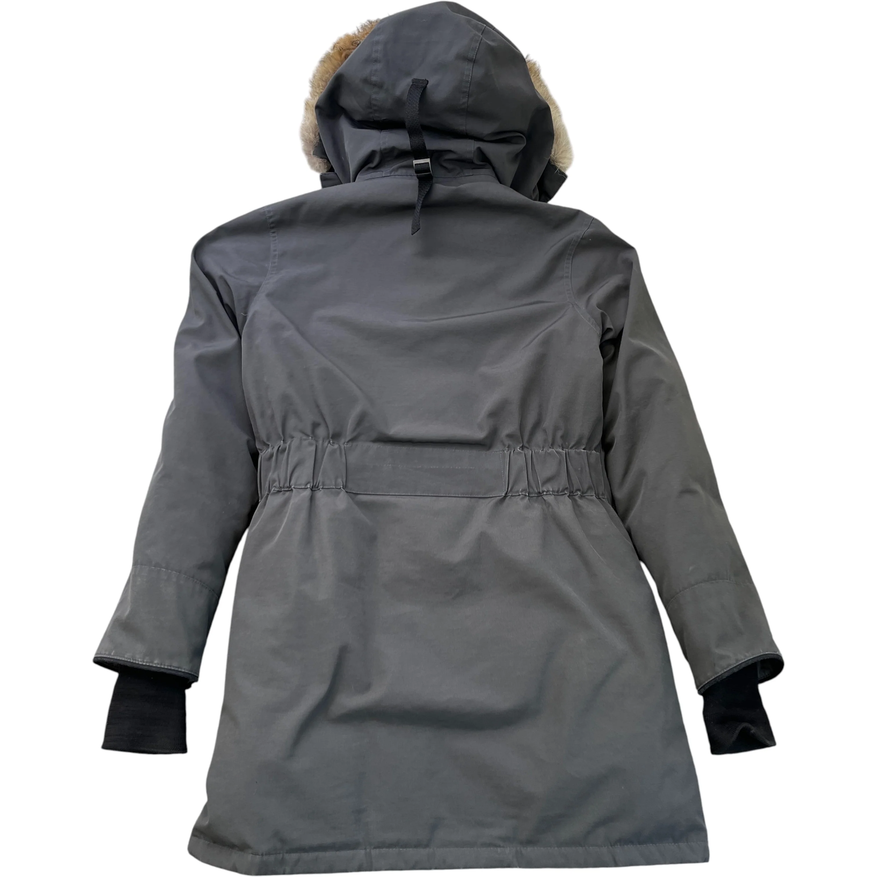 Women's Trillium Parka Down Jacket Grey Size S - Image 2
