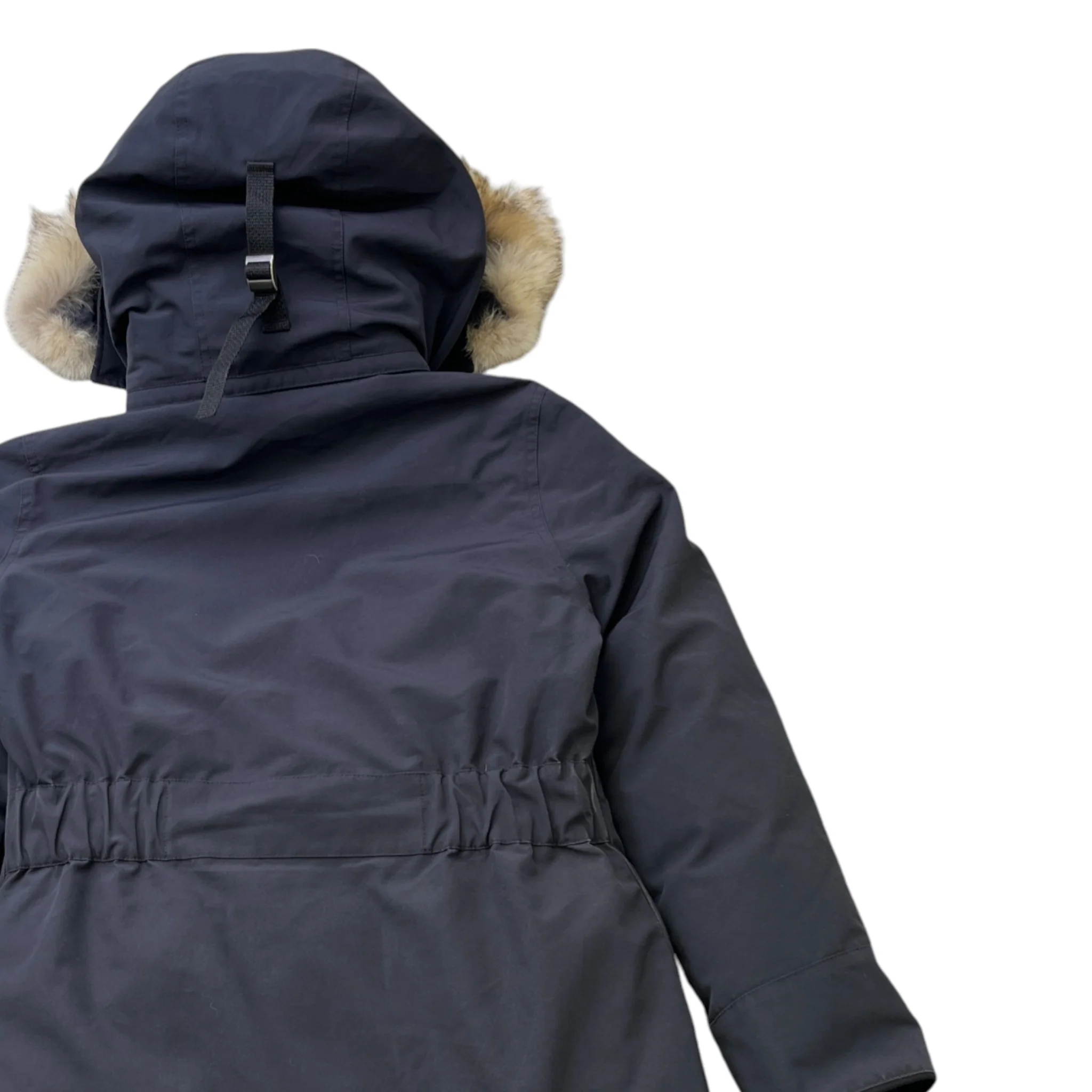 Women's Trillium Parka Down Jacket Navy Size M - Image 4