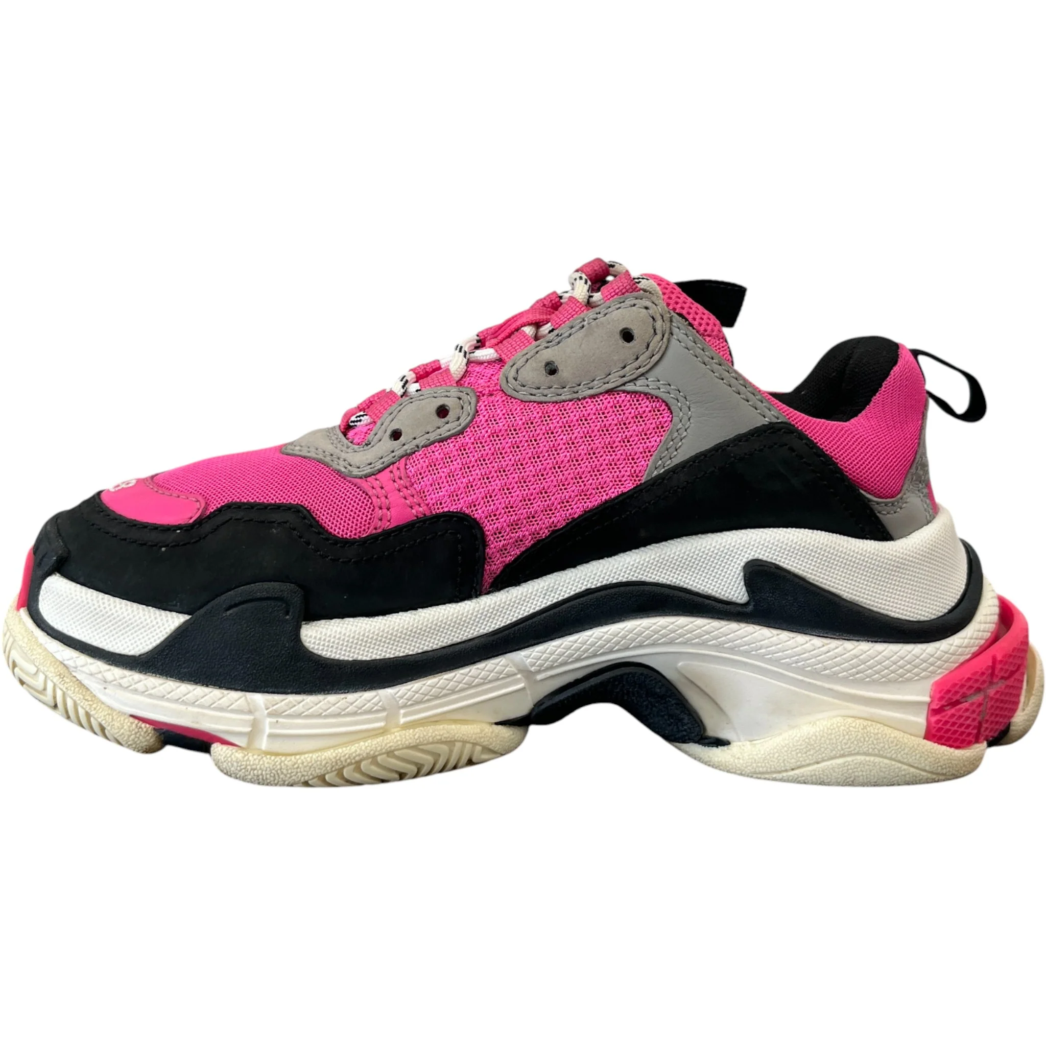 Women's Triple S Low Trainers Pink Size EU 38 / UK 5 - Image 2