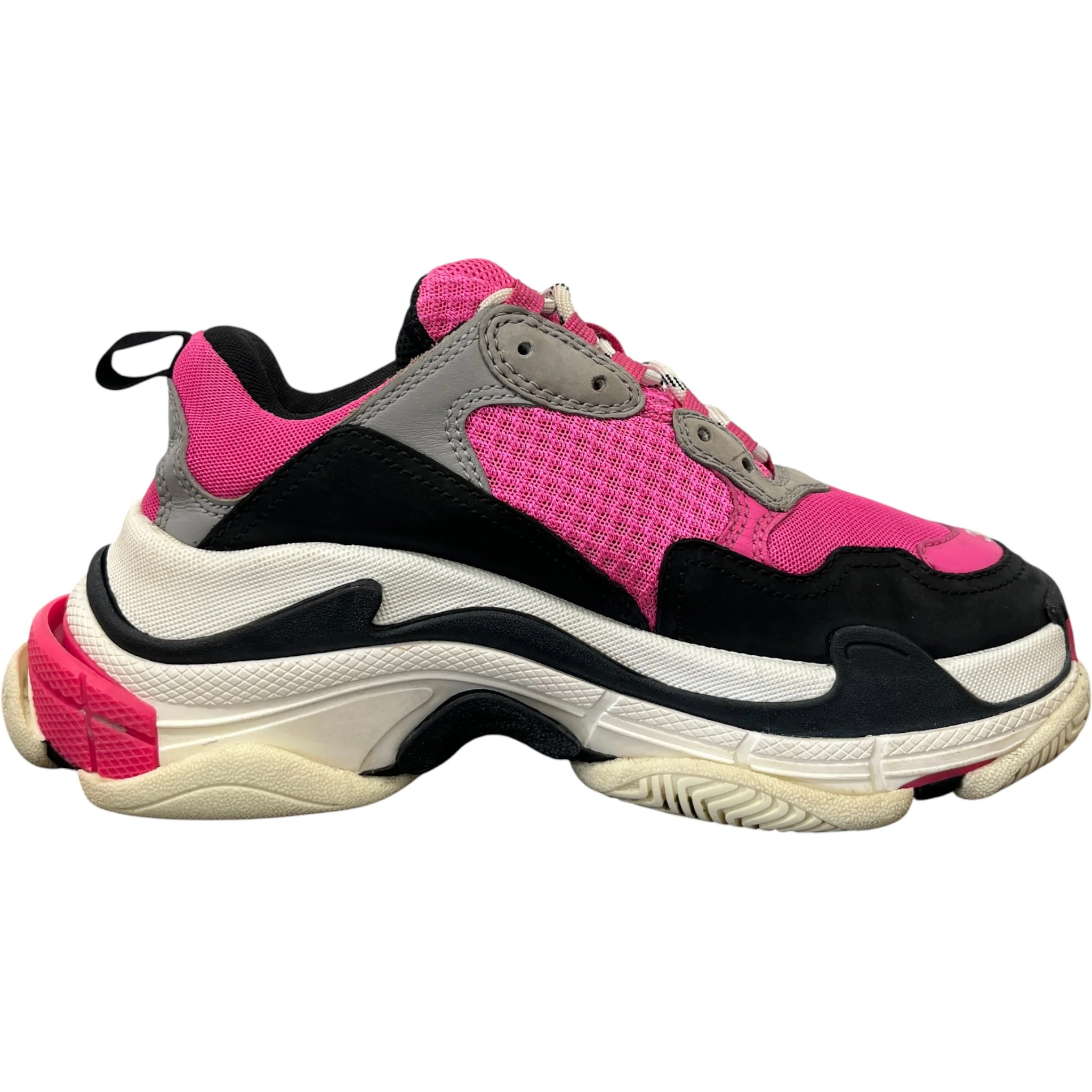 Women's Triple S Low Trainers Pink Size EU 38 / UK 5 - Image 4