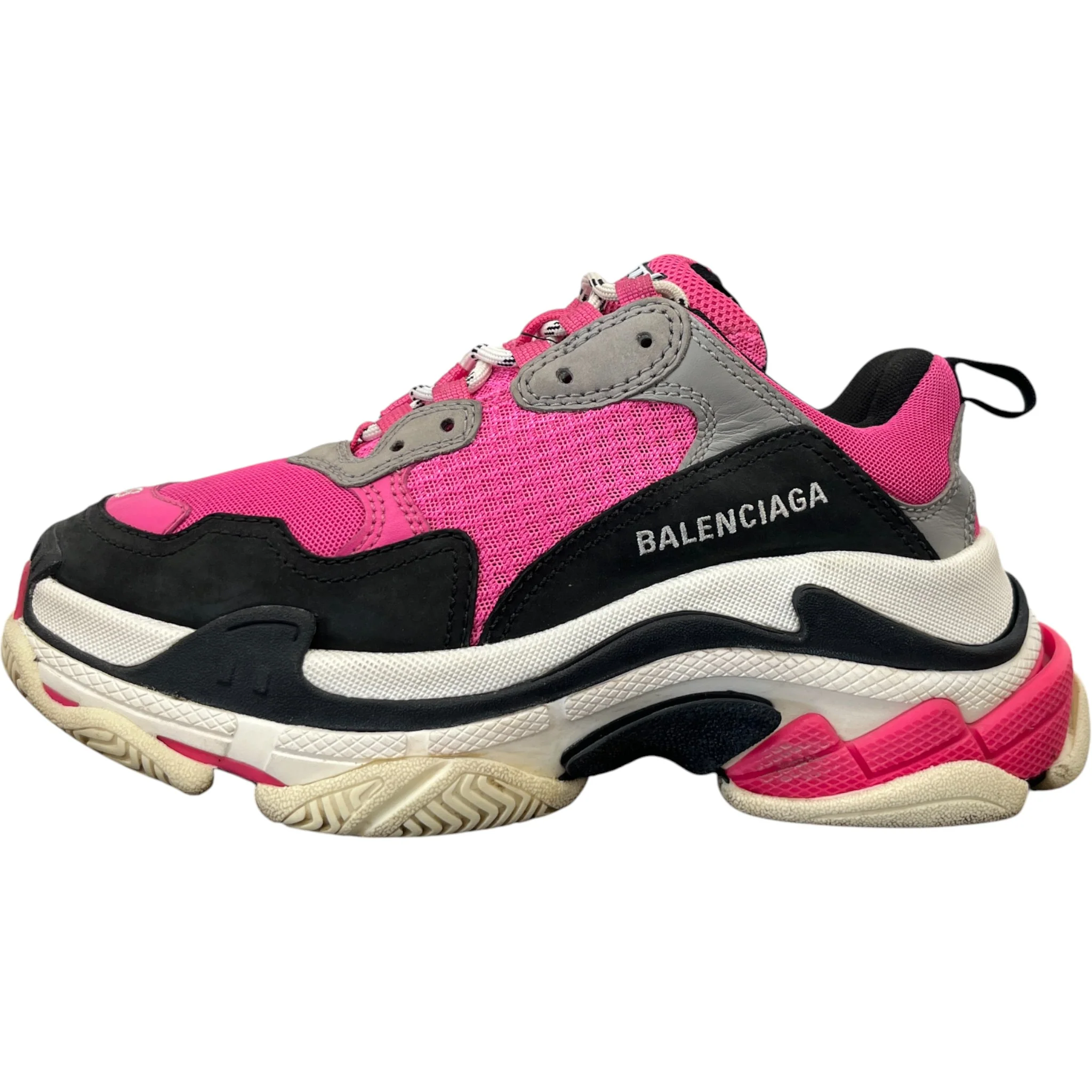 Women's Triple S Low Trainers Pink Size EU 38 / UK 5 - Image 5