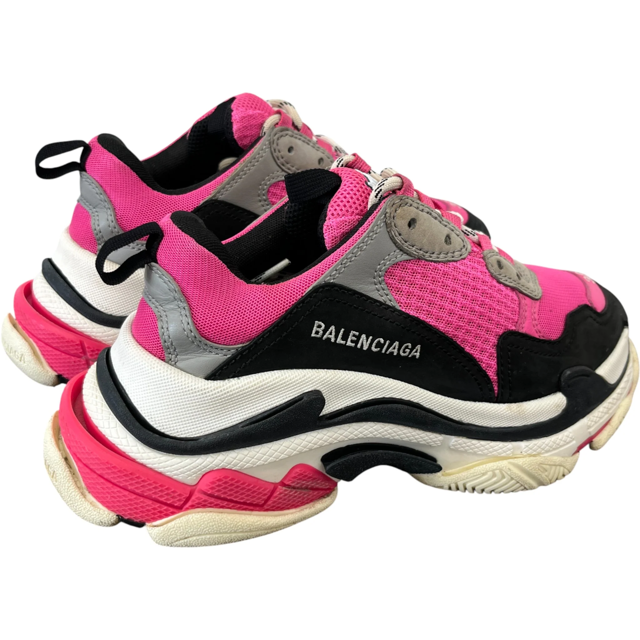 Women's Triple S Low Trainers Pink Size EU 38 / UK 5 - Image 8