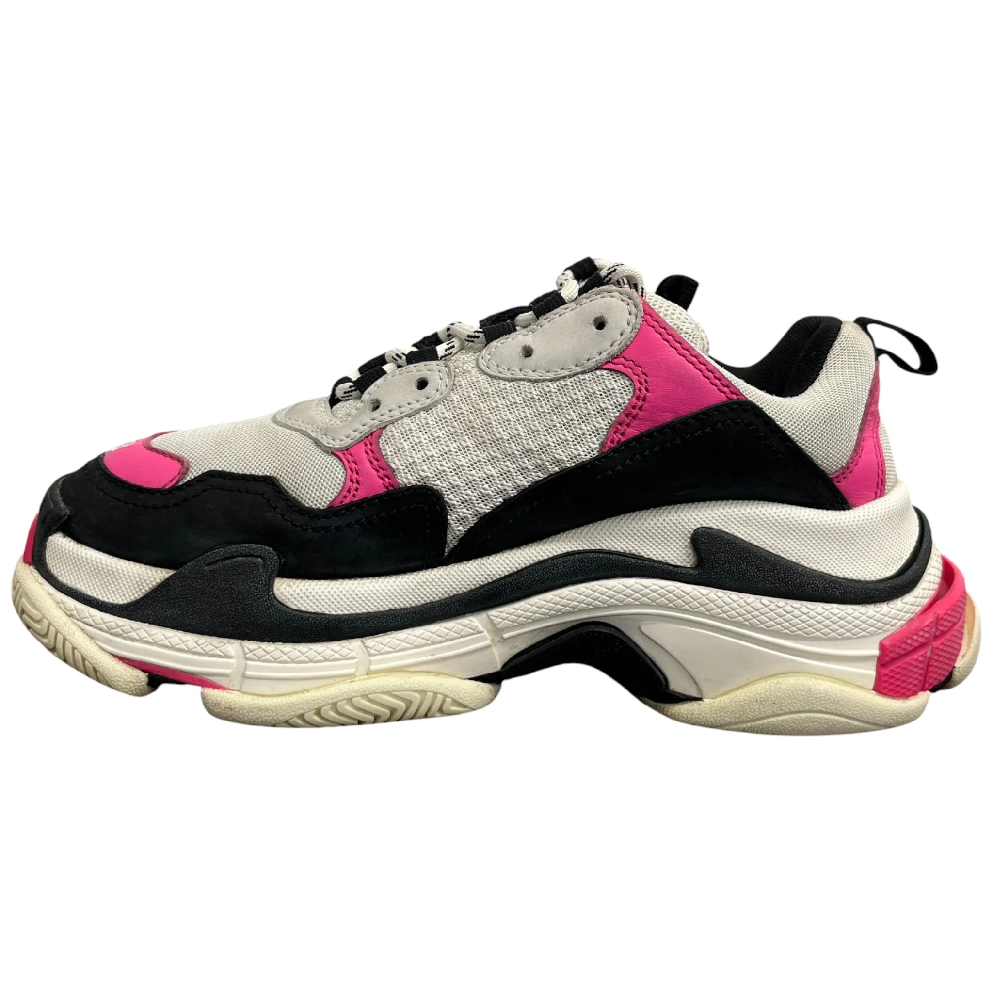 Women's Triple S Low Trainers Pink Size EU 38 / UK 5 - Image 2