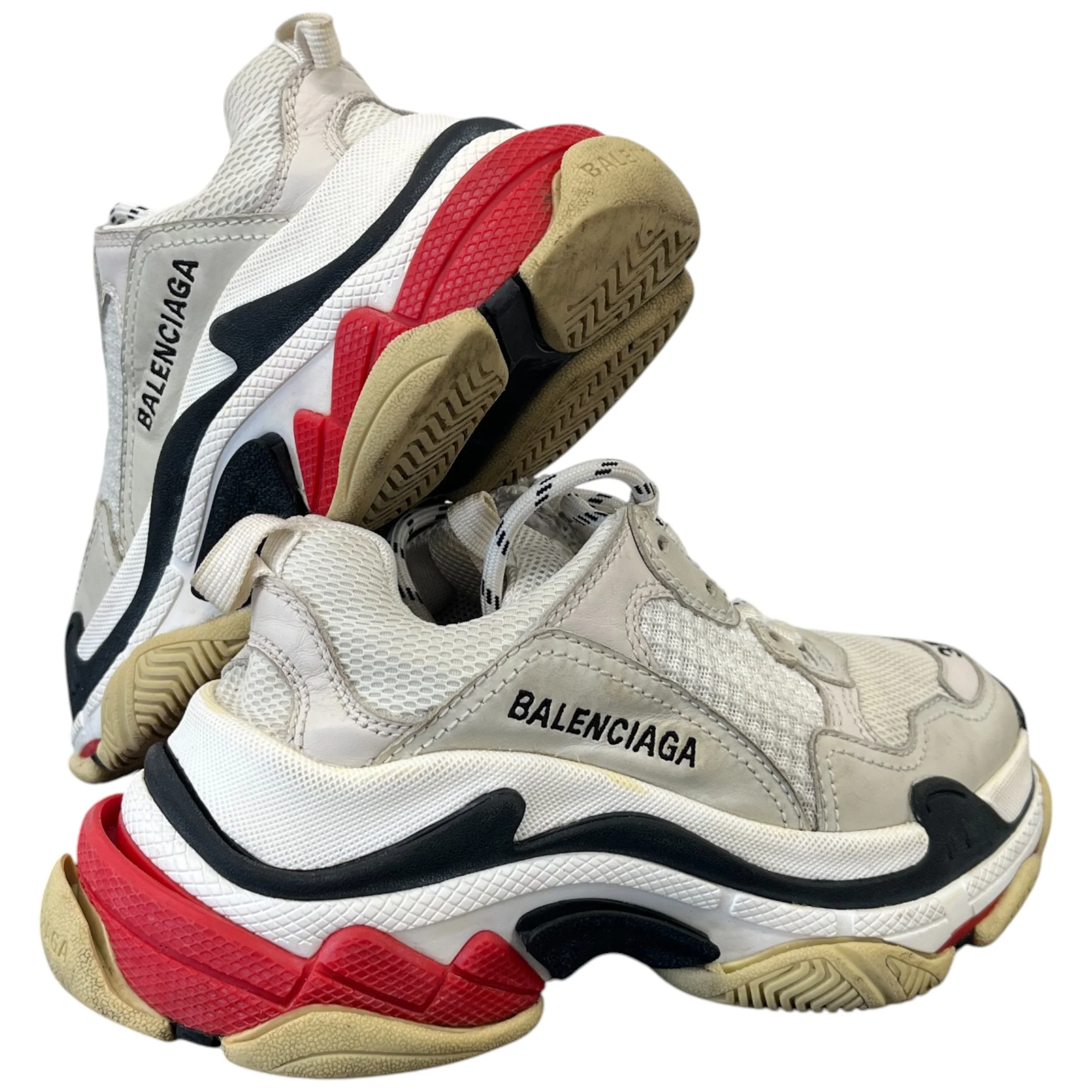 Women's Triple S Low Trainers White Size EU 35 / UK 2 - Image 10