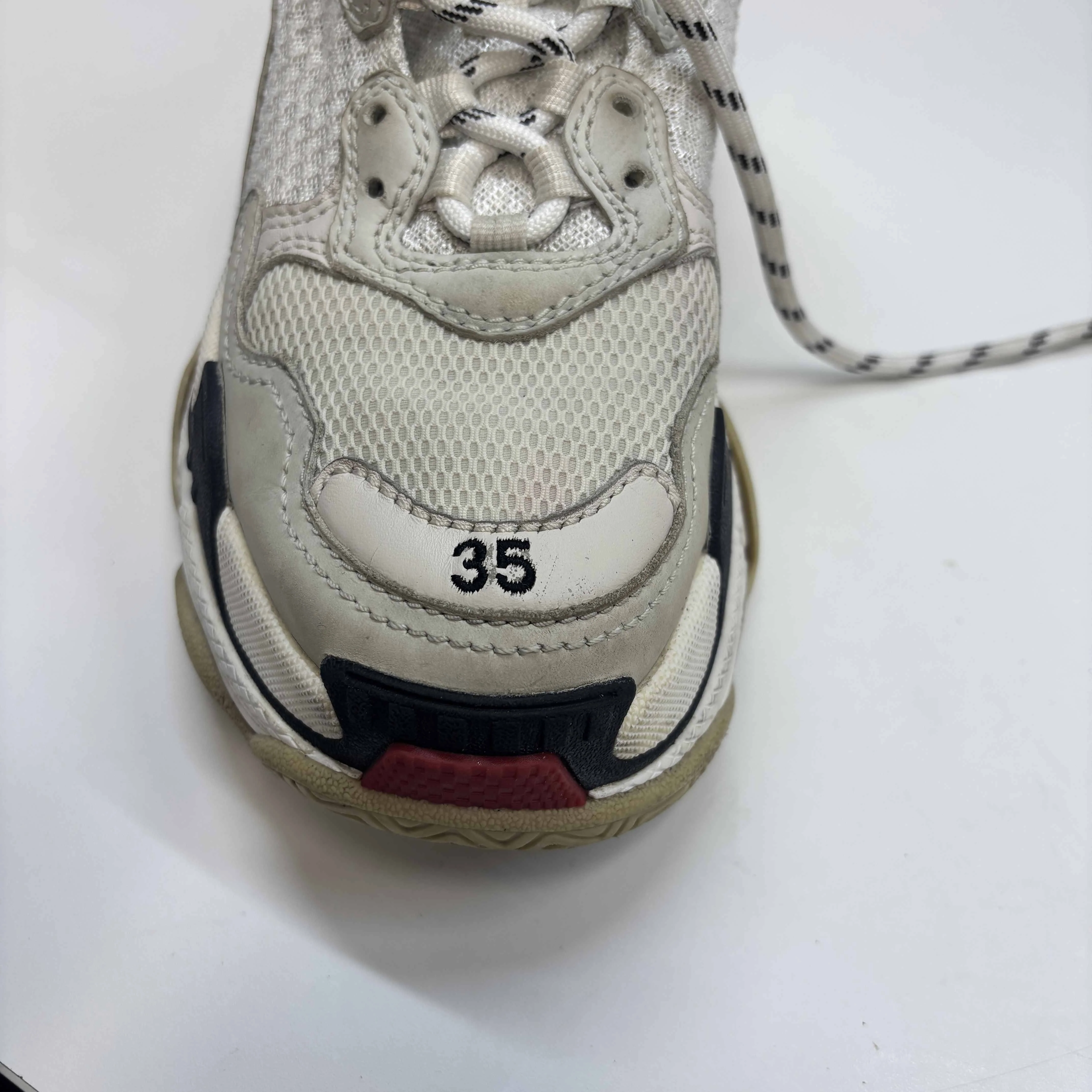 Women's Triple S Low Trainers White Size EU 35 / UK 2 - Image 18