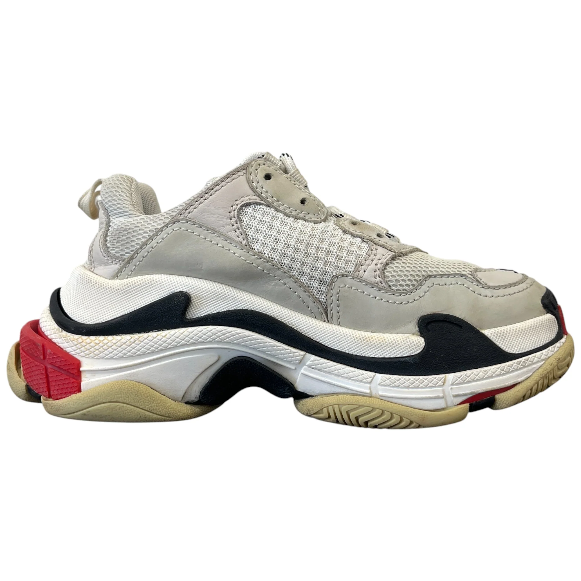 Women's Triple S Low Trainers White Size EU 35 / UK 2 - Image 4