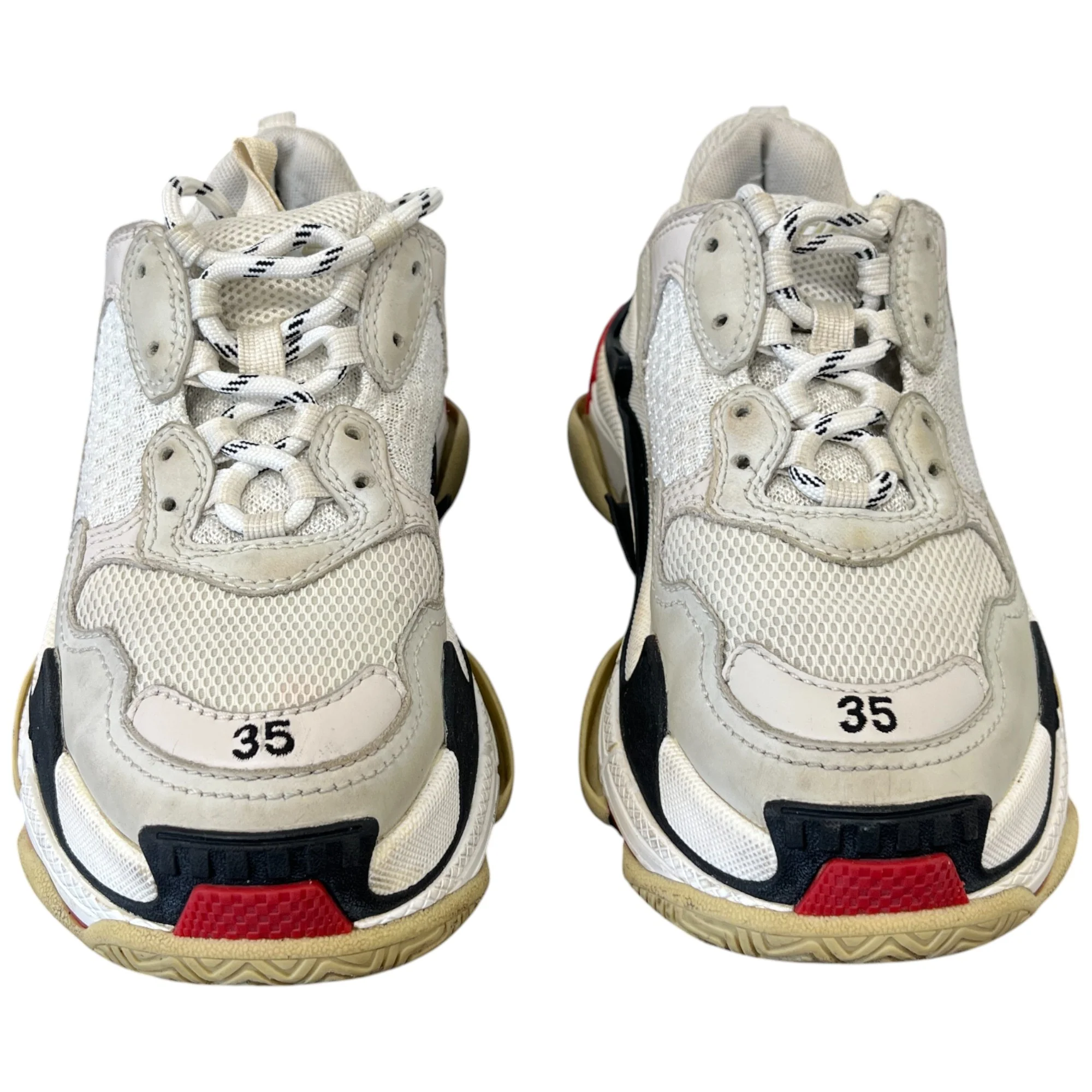 Women's Triple S Low Trainers White Size EU 35 / UK 2 - Image 6