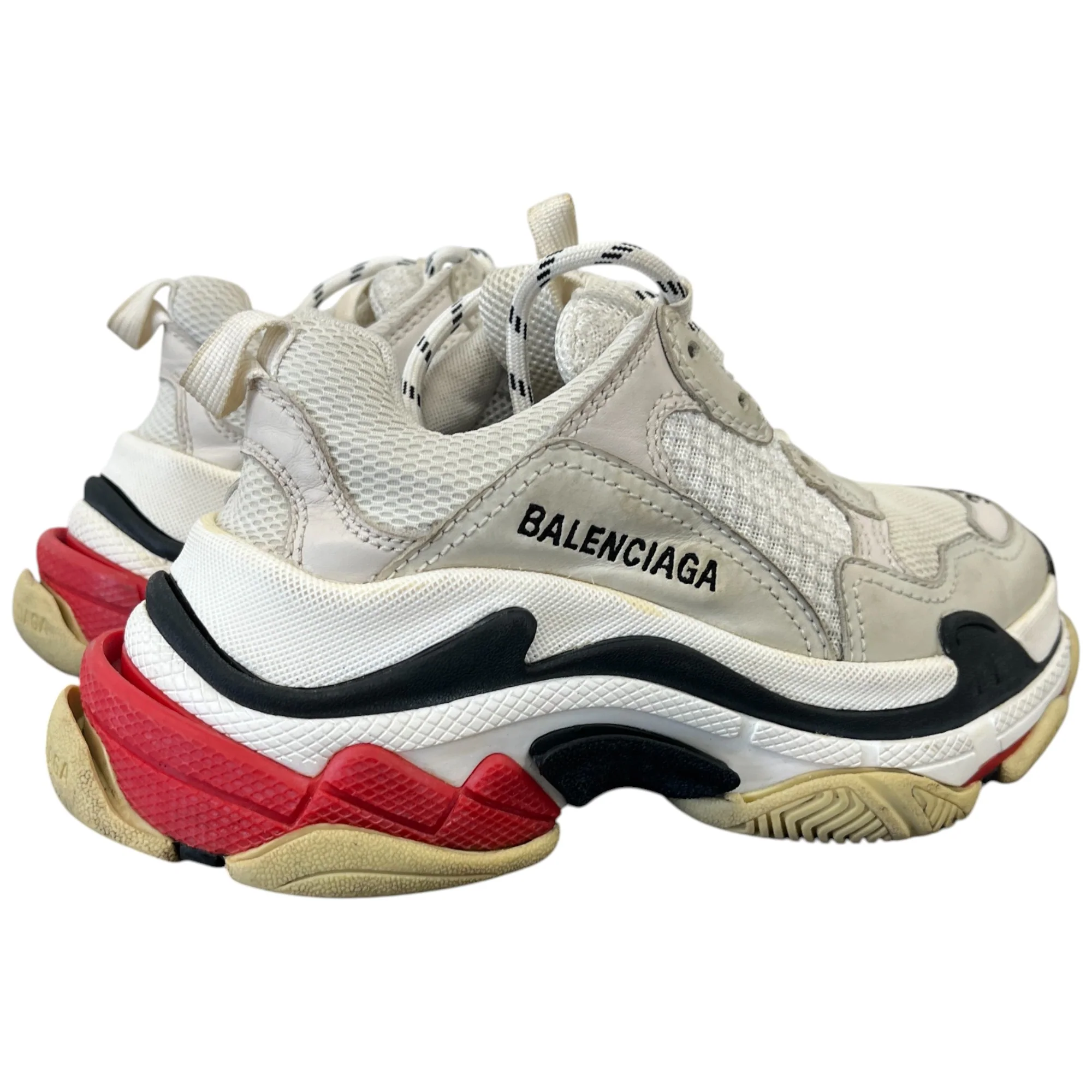 Women's Triple S Low Trainers White Size EU 35 / UK 2 - Image 9