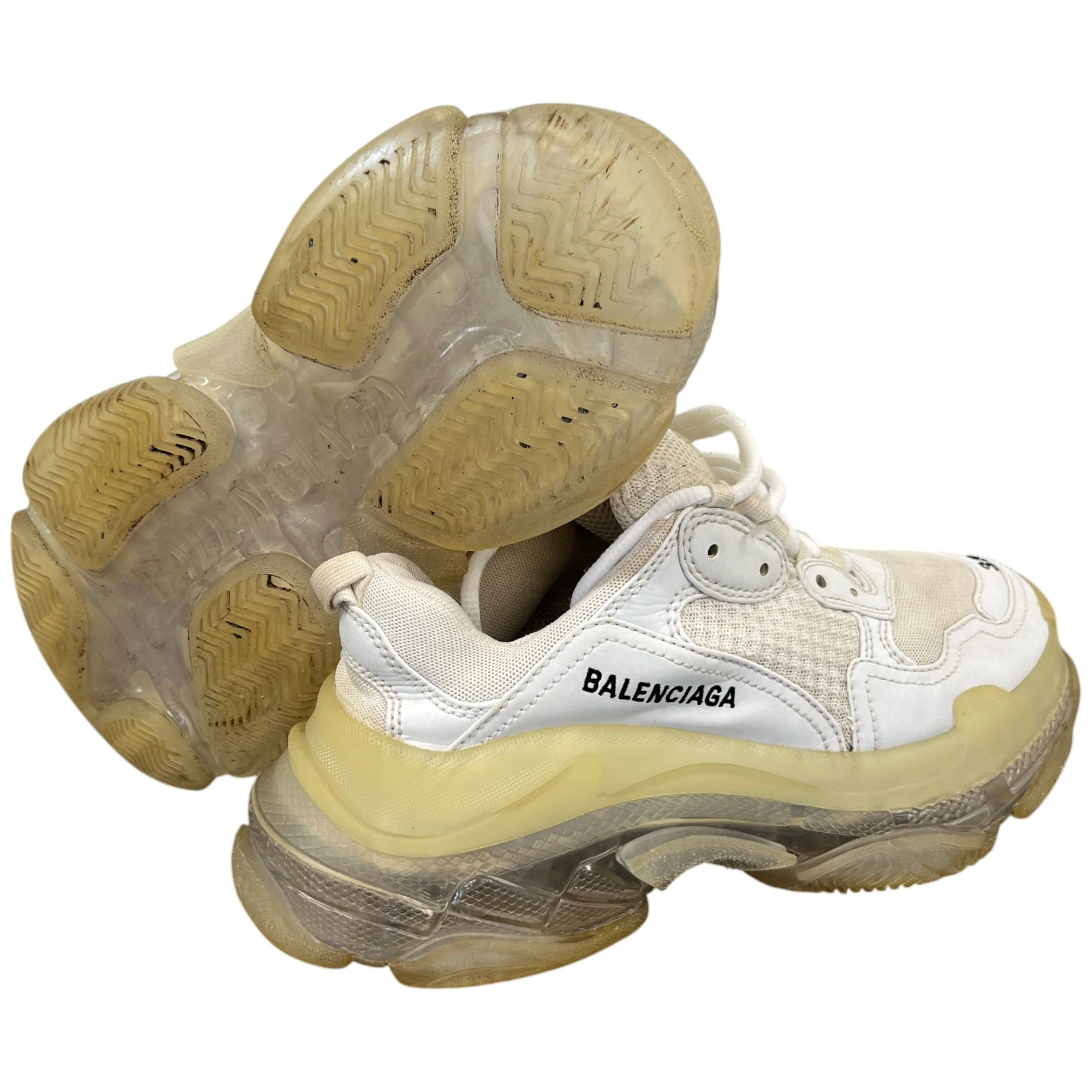 Women's Triple S Low Trainers White Size EU 38 / UK 5 - Image 10
