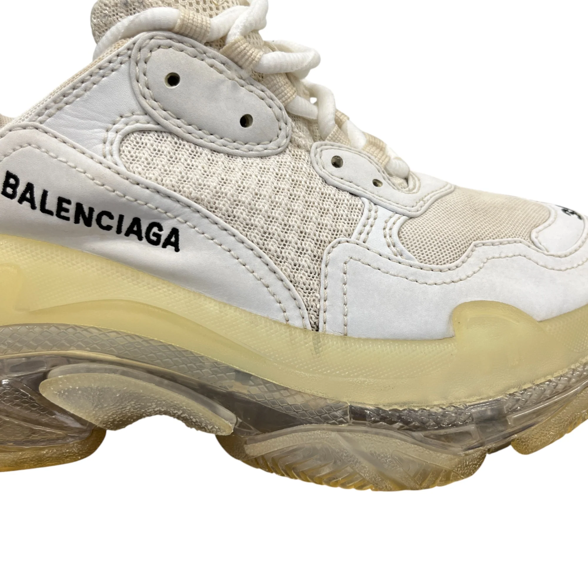 Women's Triple S Low Trainers White Size EU 38 / UK 5 - Image 12