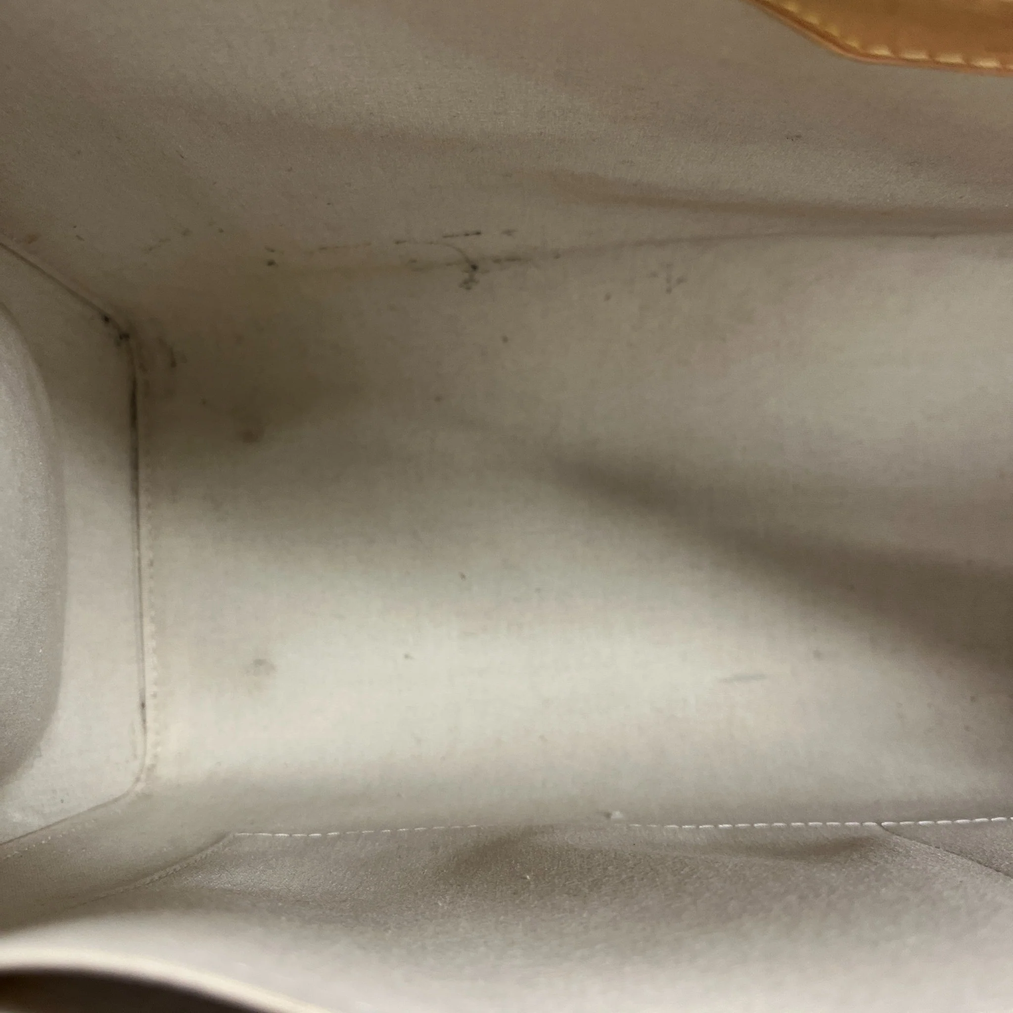 Women's Vernis Leather Brea Mm Bag Yellow - Image 8