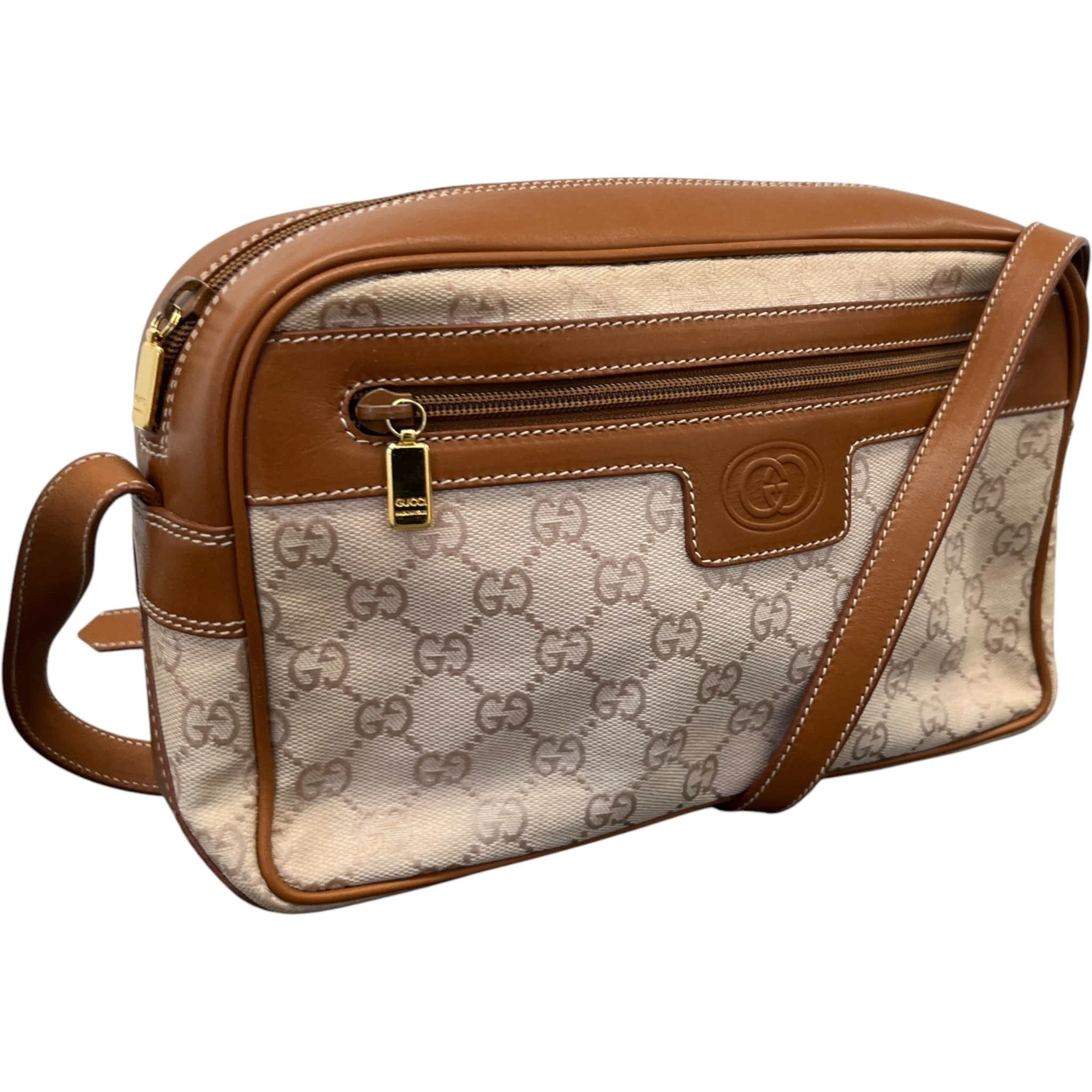 Women's Vintage Gg Supreme Bag Brown - Image 5