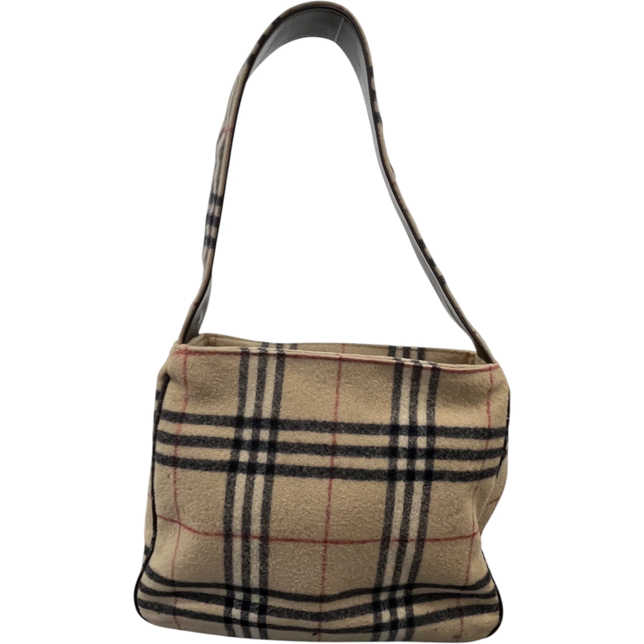 Women's Vintage Nova Check Bag Brown - Image 3