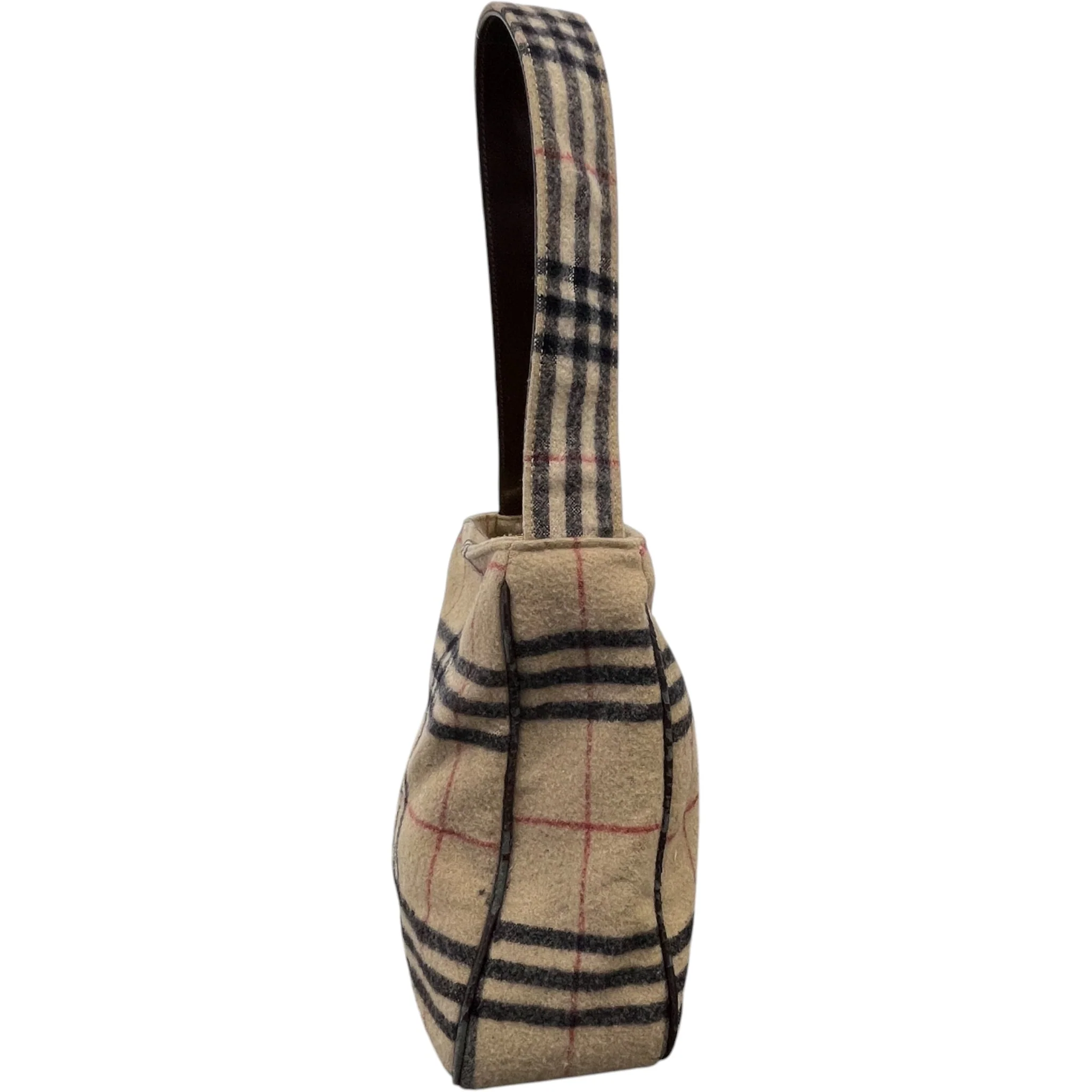 Women's Vintage Nova Check Bag Brown - Image 6