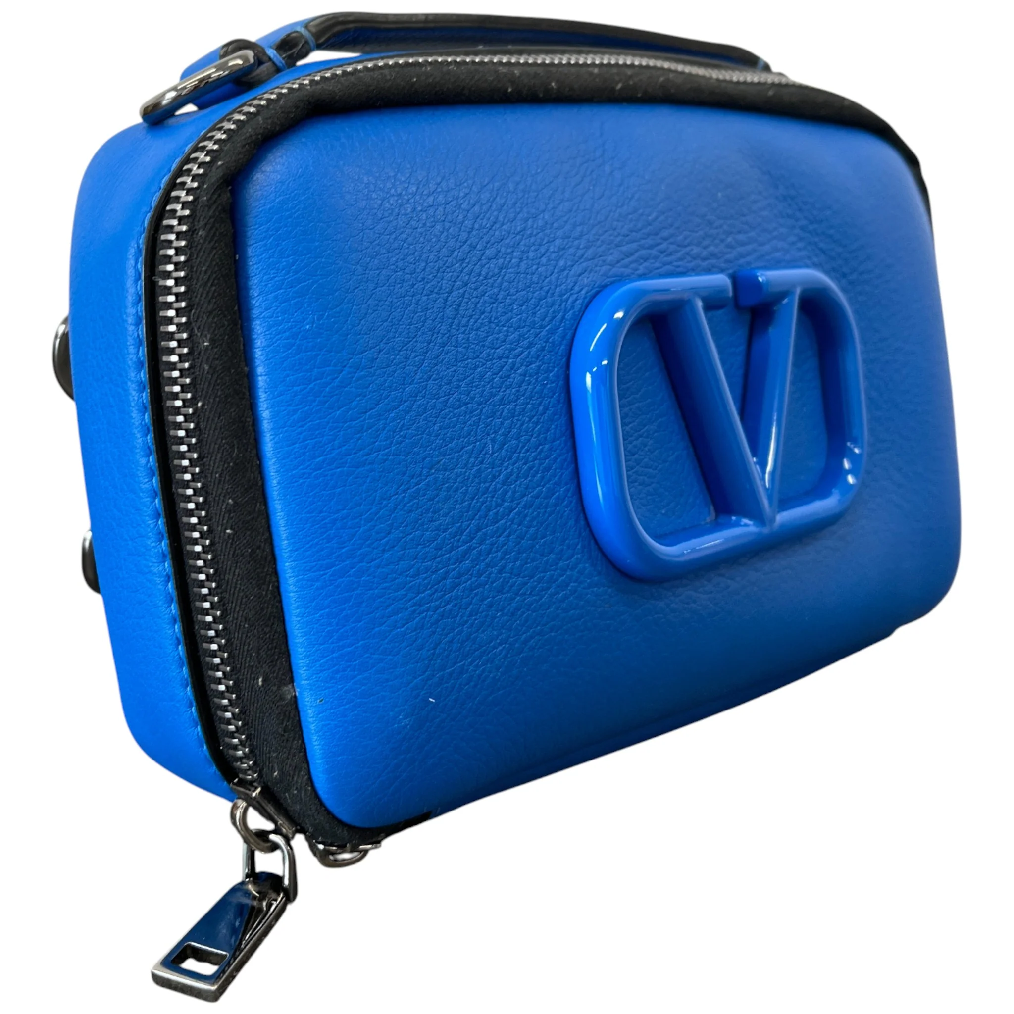 Women's Vlogo Signature Messenger Bag Blue - Image 4