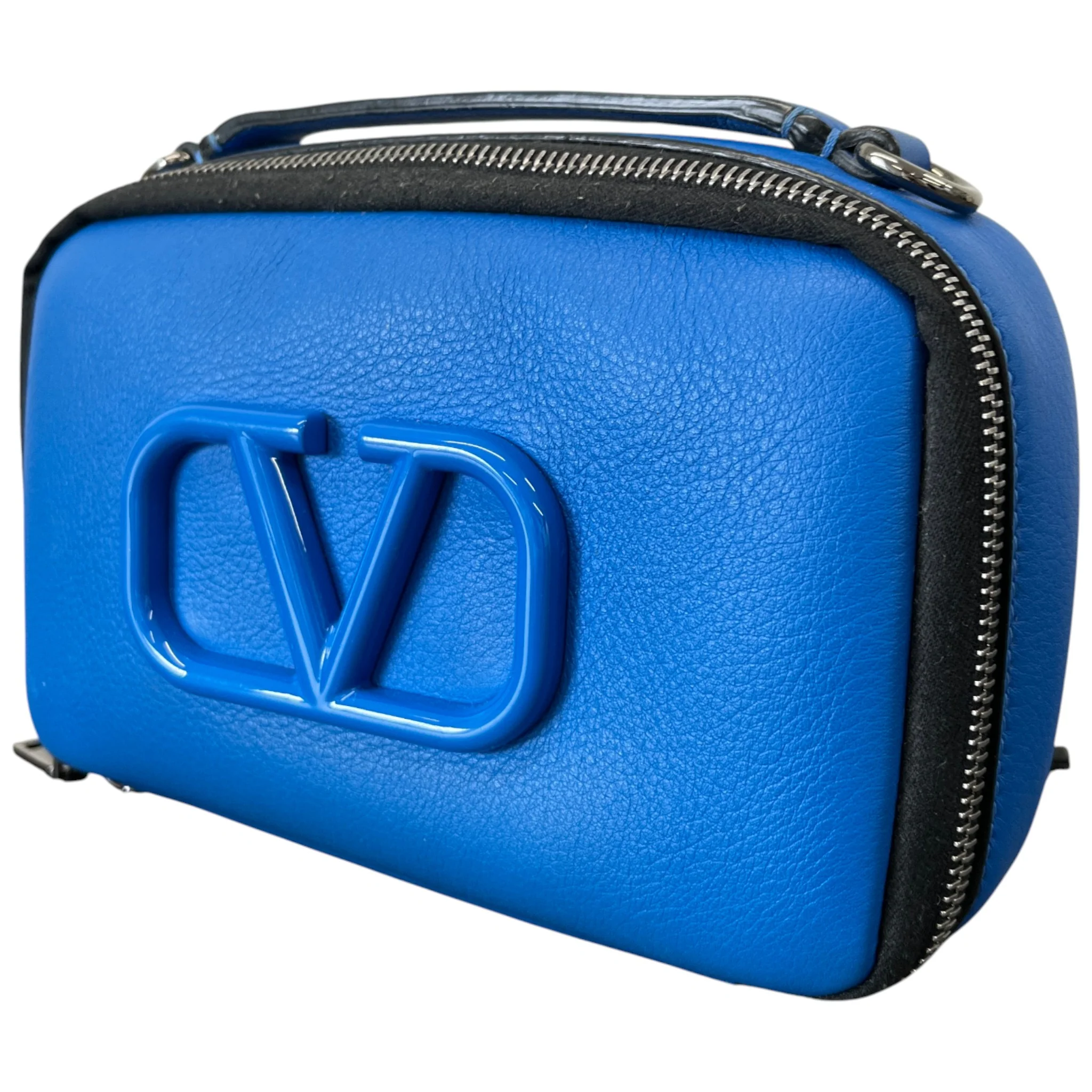 Women's Vlogo Signature Messenger Bag Blue - Image 6