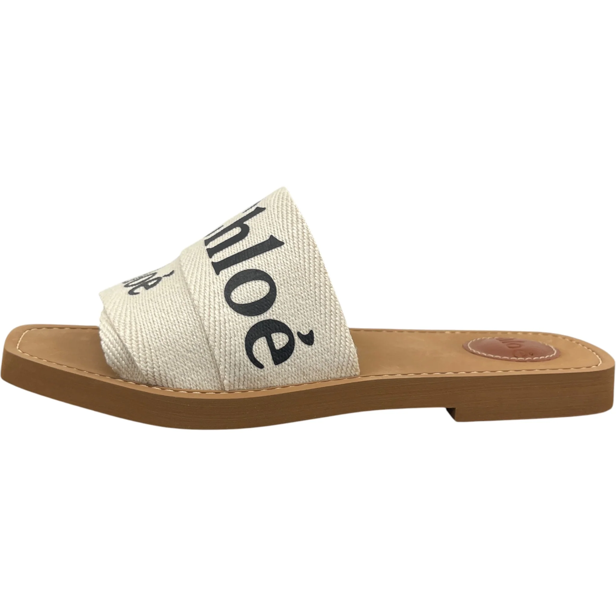 Women's Woody Sandals Beige Size EU 38 / UK 5 - Image 5
