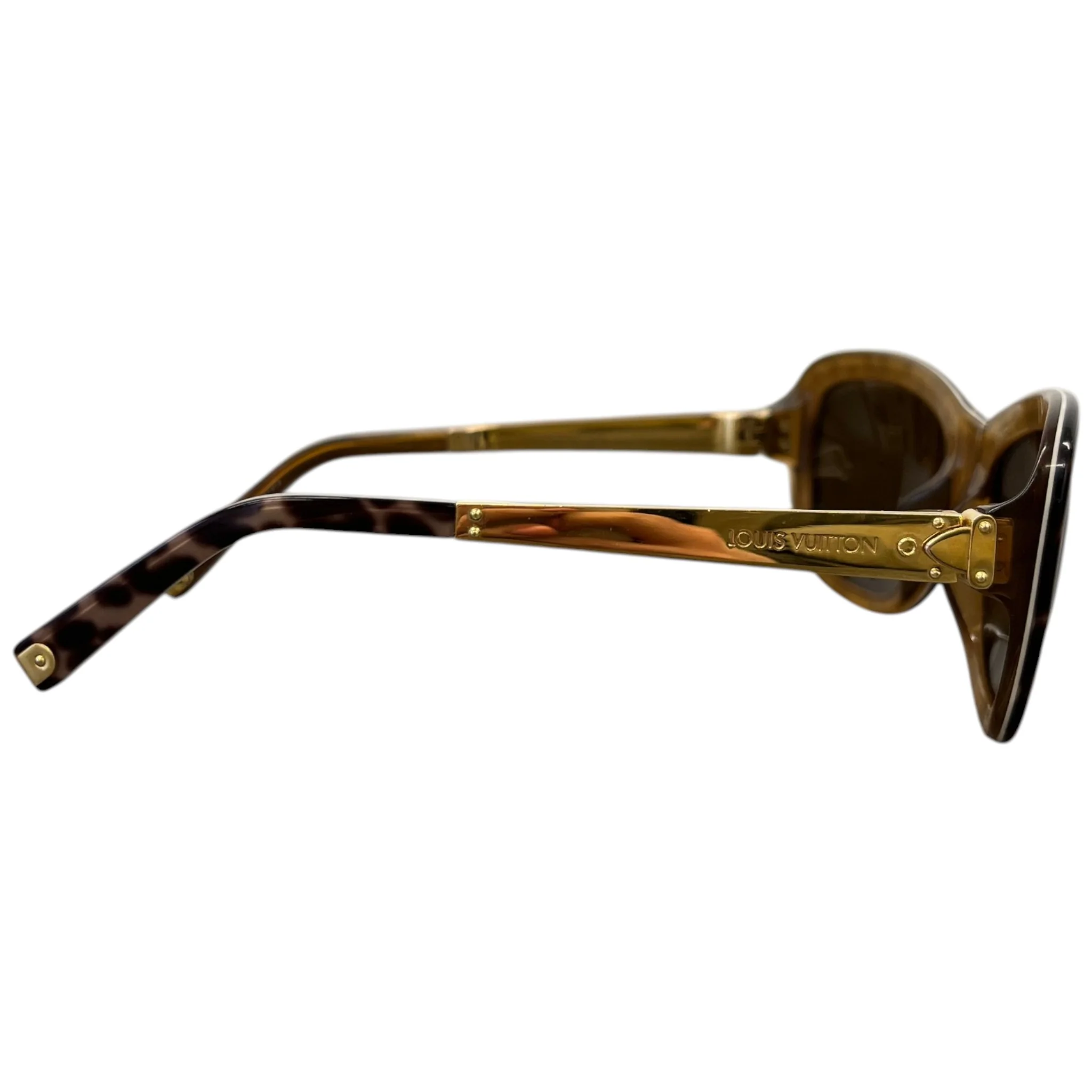 Women's Z0558E Sunglasses Brown - Image 3