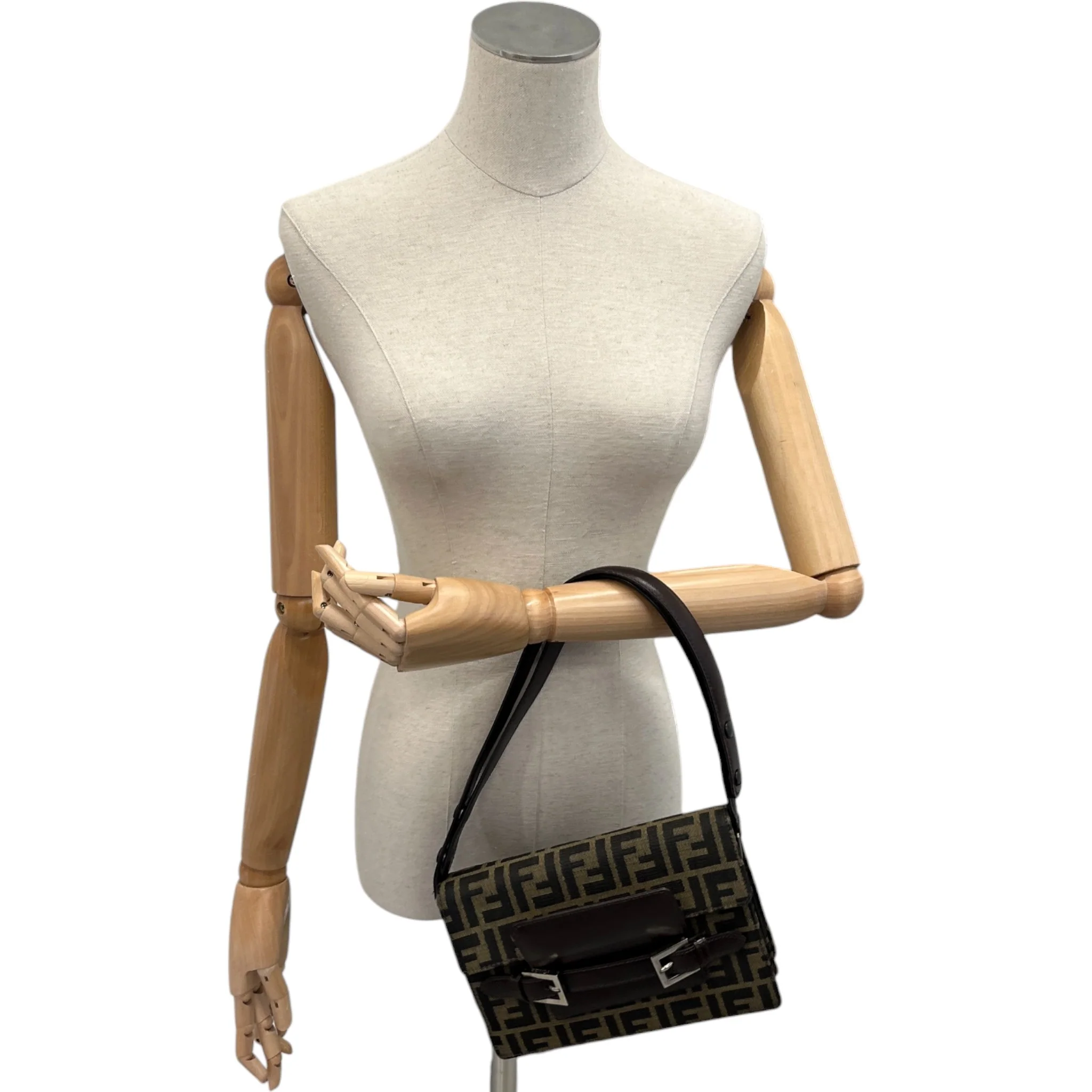 Women's Zucca Shoulder Bag Brown - Image 2