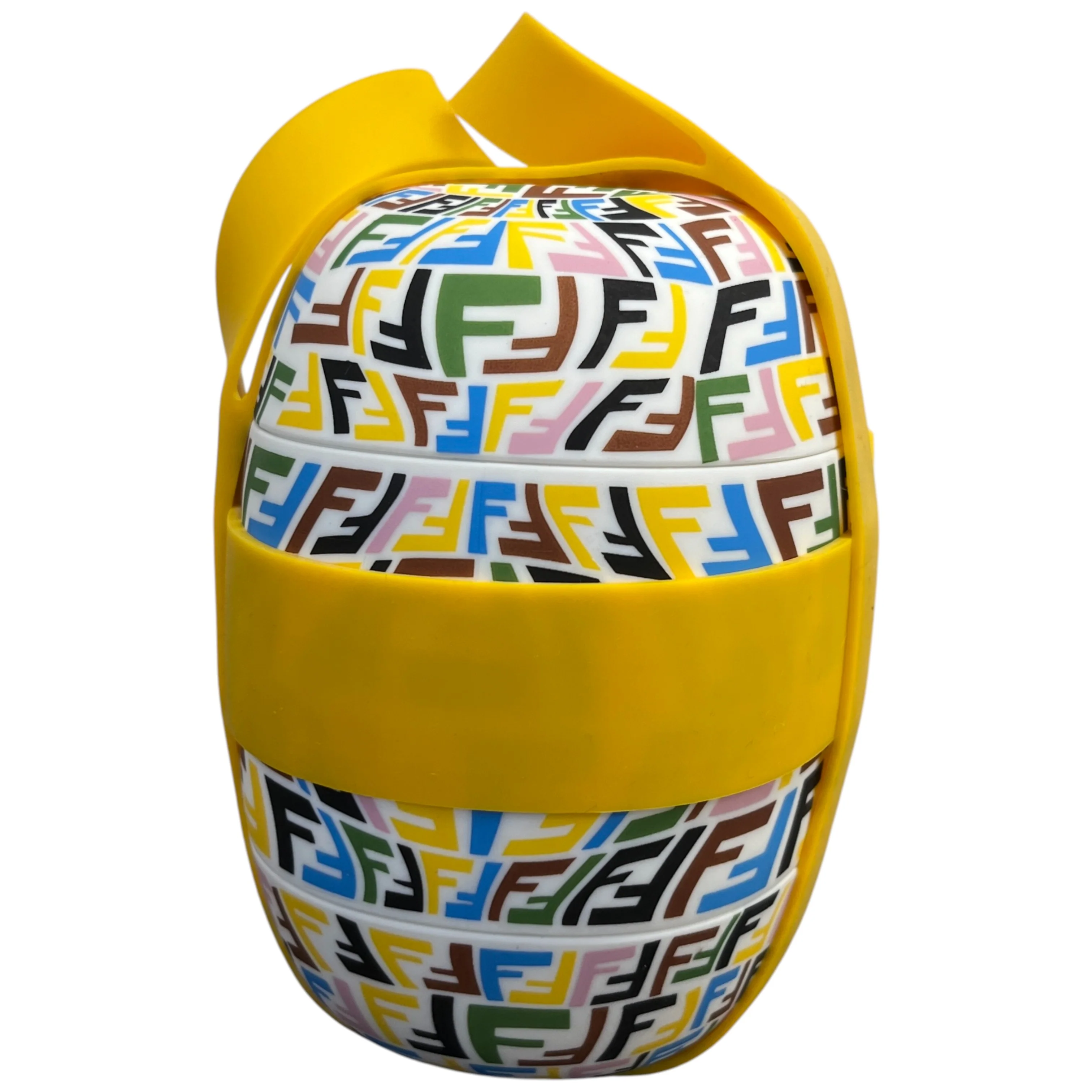 X Alessi 2021 Food À Porter Bento Lunch Box Bag Multi-Coloured - Image 6